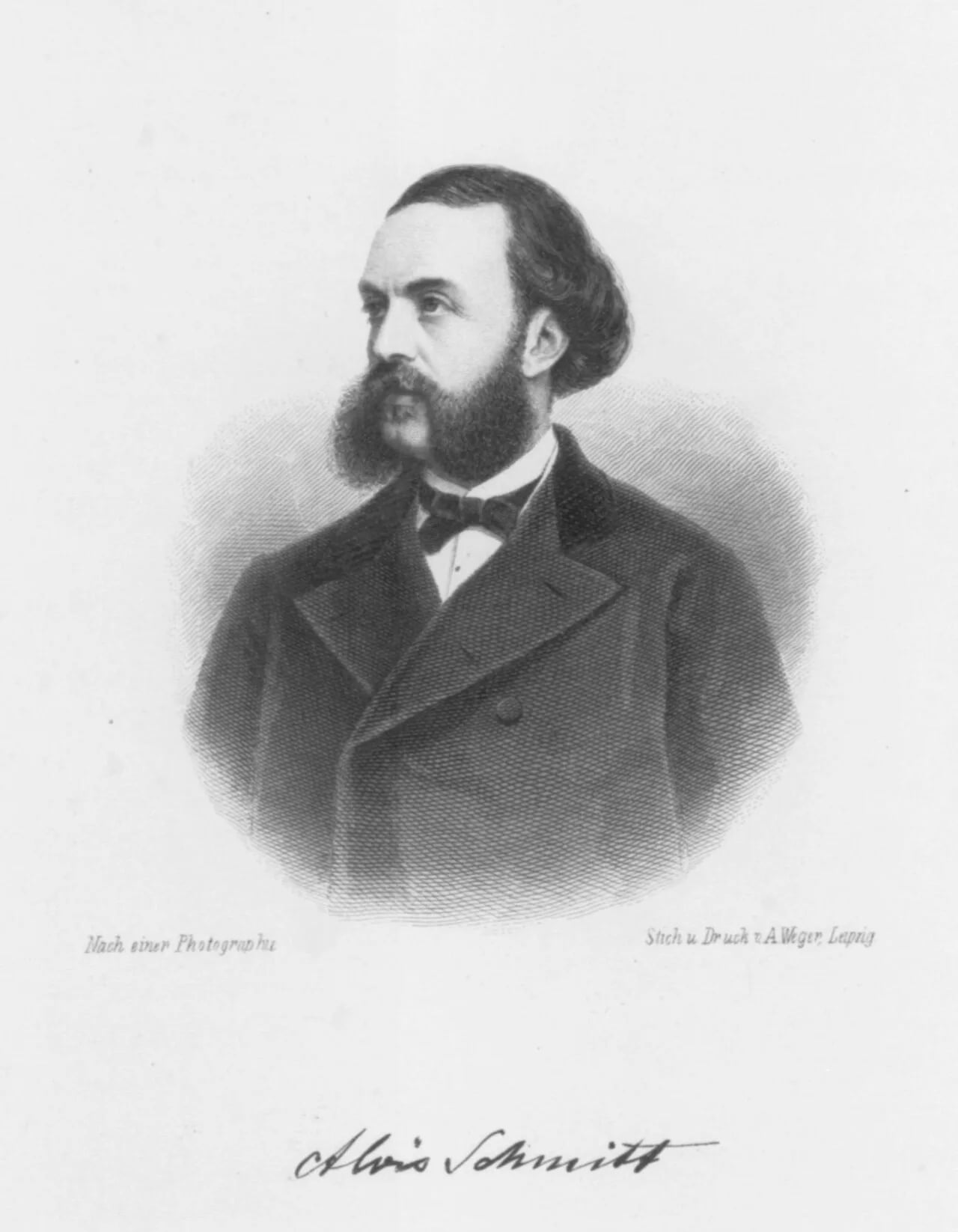 Portrait of Alois Schmitt (1827–1902) – memorial page