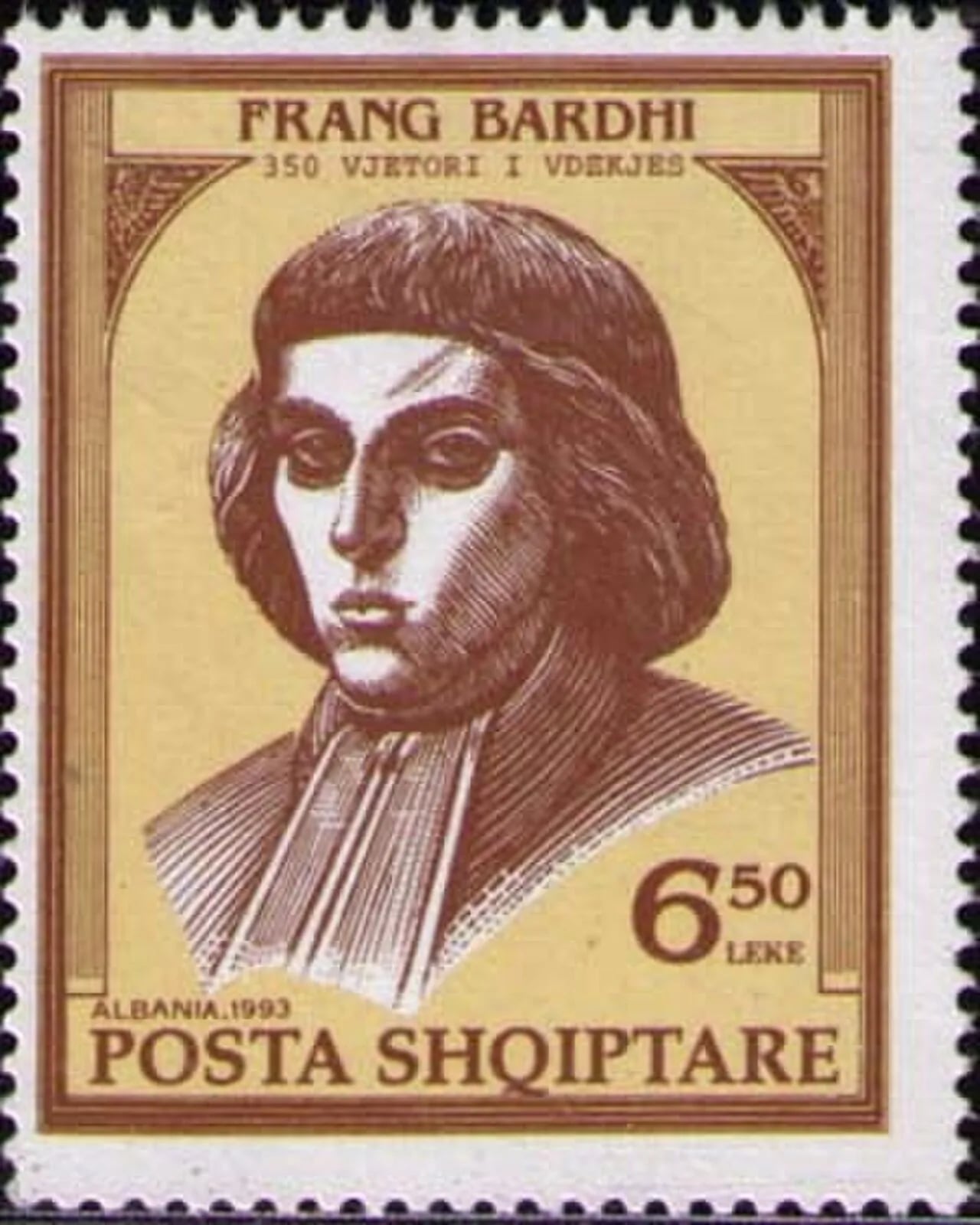 Portrait of Frang Bardhi (1606–1643) – memorial page