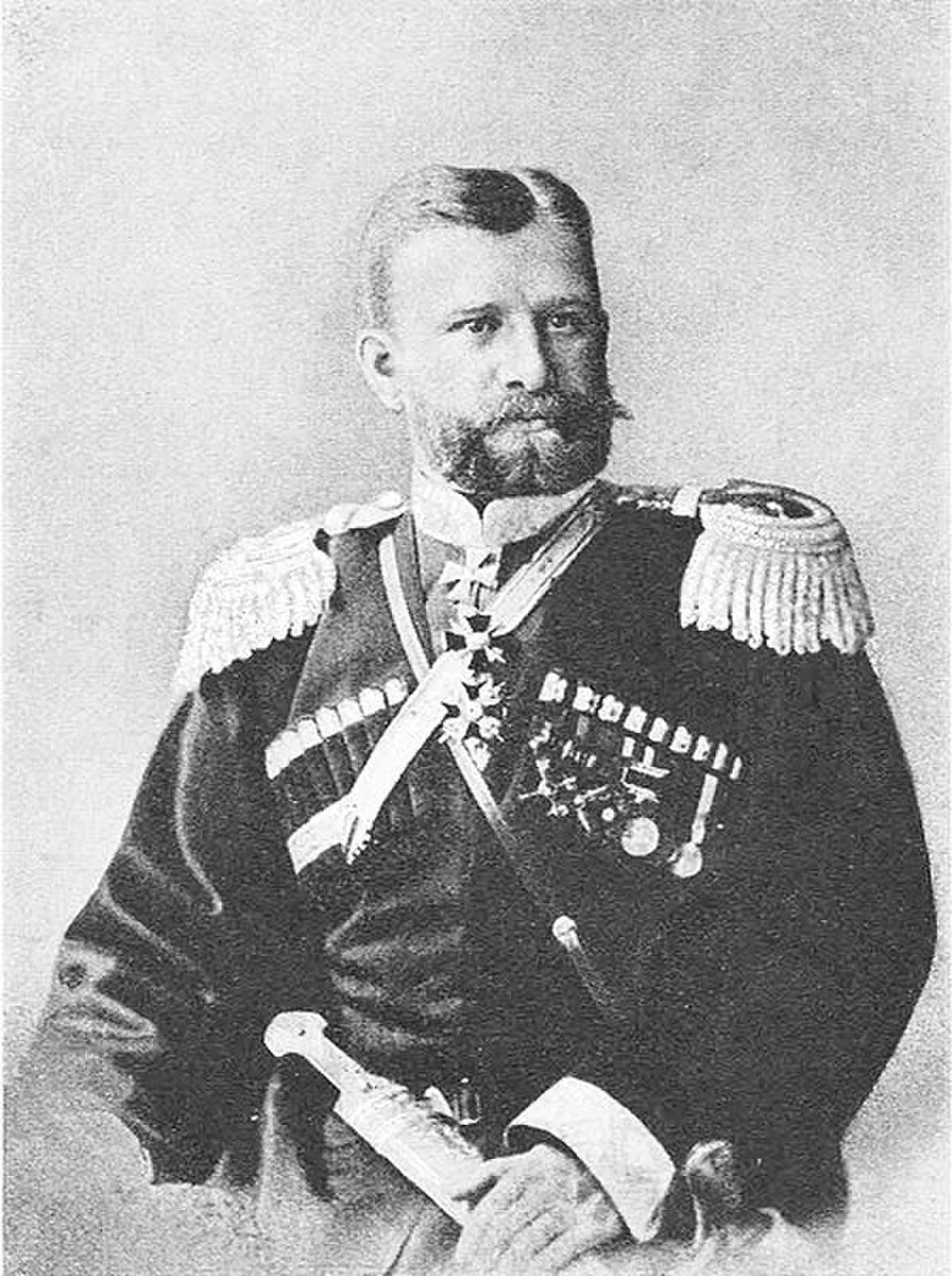 Portrait of Georgi Karlowitsch von Stackelberg (1851–1913) – memorial page