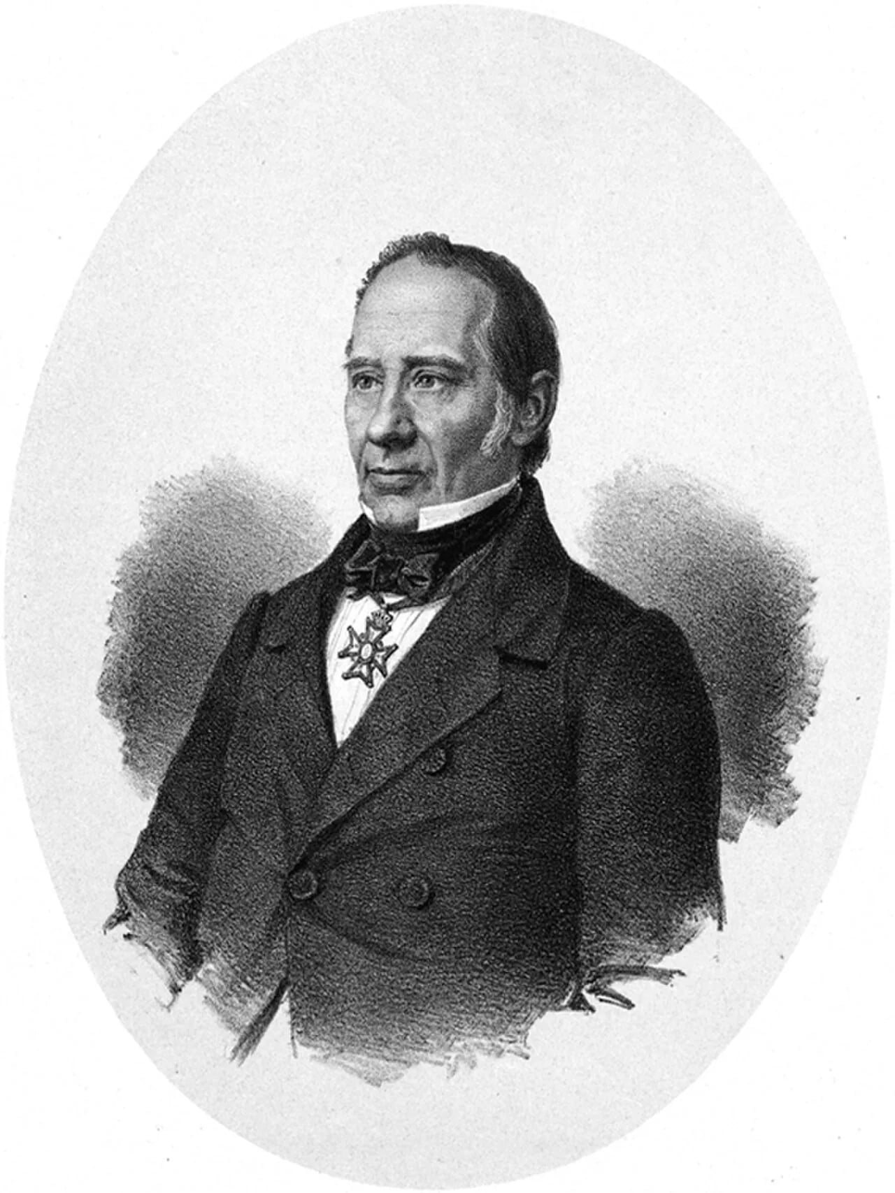 Portrait of Anders Magnus Strinnholm (1786–1862) – memorial page