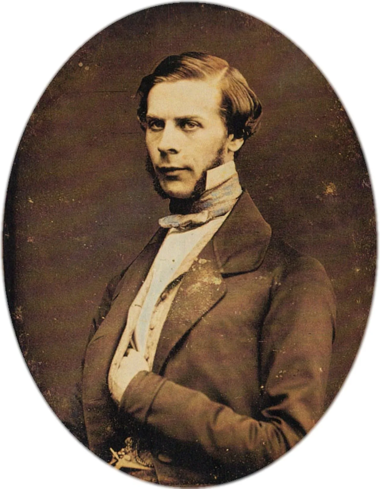 Porträt von Pawel Sergejewitsch Stroganow (1823–1911) – Gedenkseite