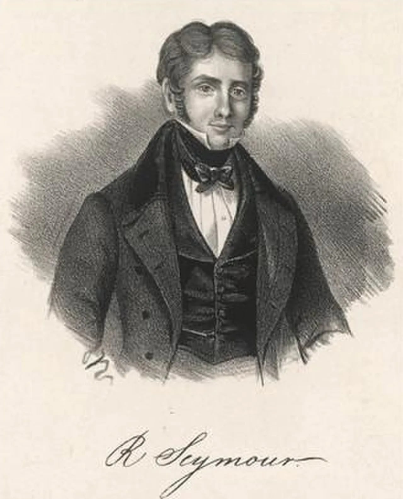 Portrait of Robert Seymour (1798–1836) – memorial page
