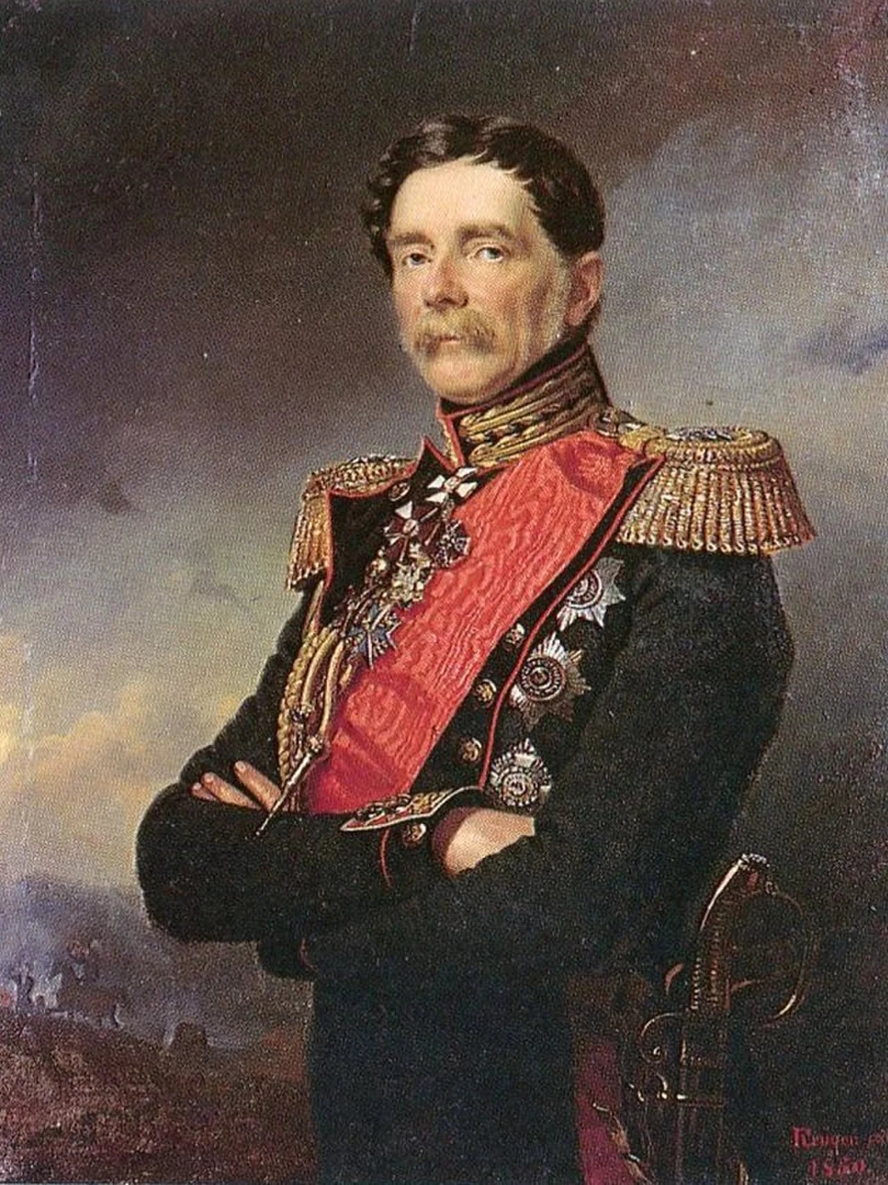 Portrait of Sergei Pawlowitsch Sumarokow (1793–1875) – memorial page