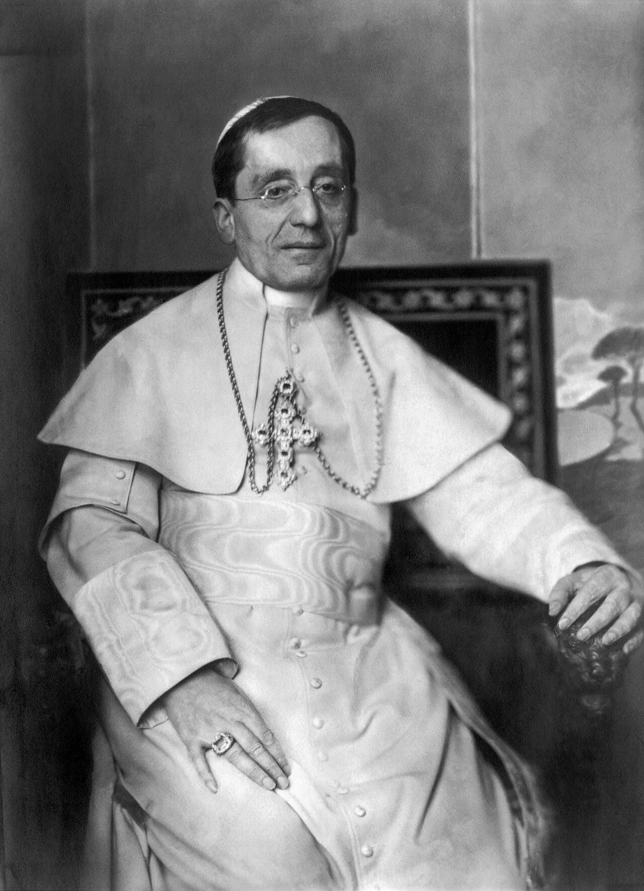 Porträt von Benedikt XV. (1854–1922) – Gedenkseite