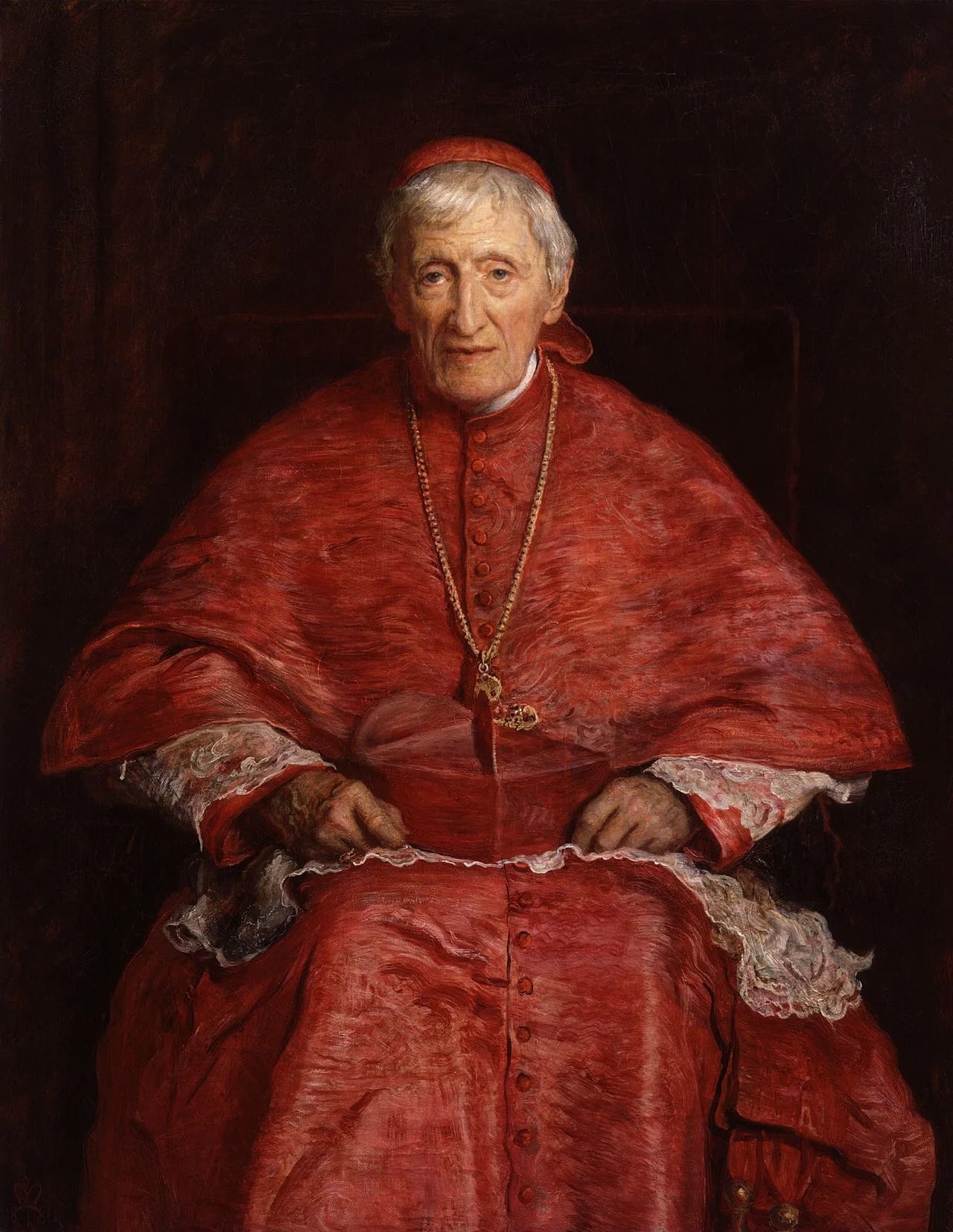 Porträt von John Henry Newman (1801–1890) – Gedenkseite