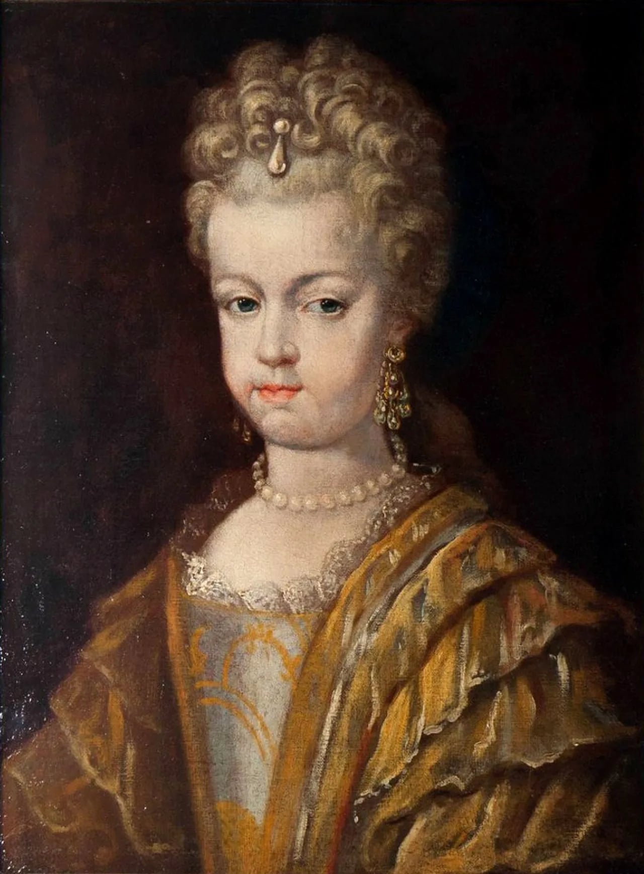Portrait of Maria Amalia von Brandenburg (1670–1739) – memorial page