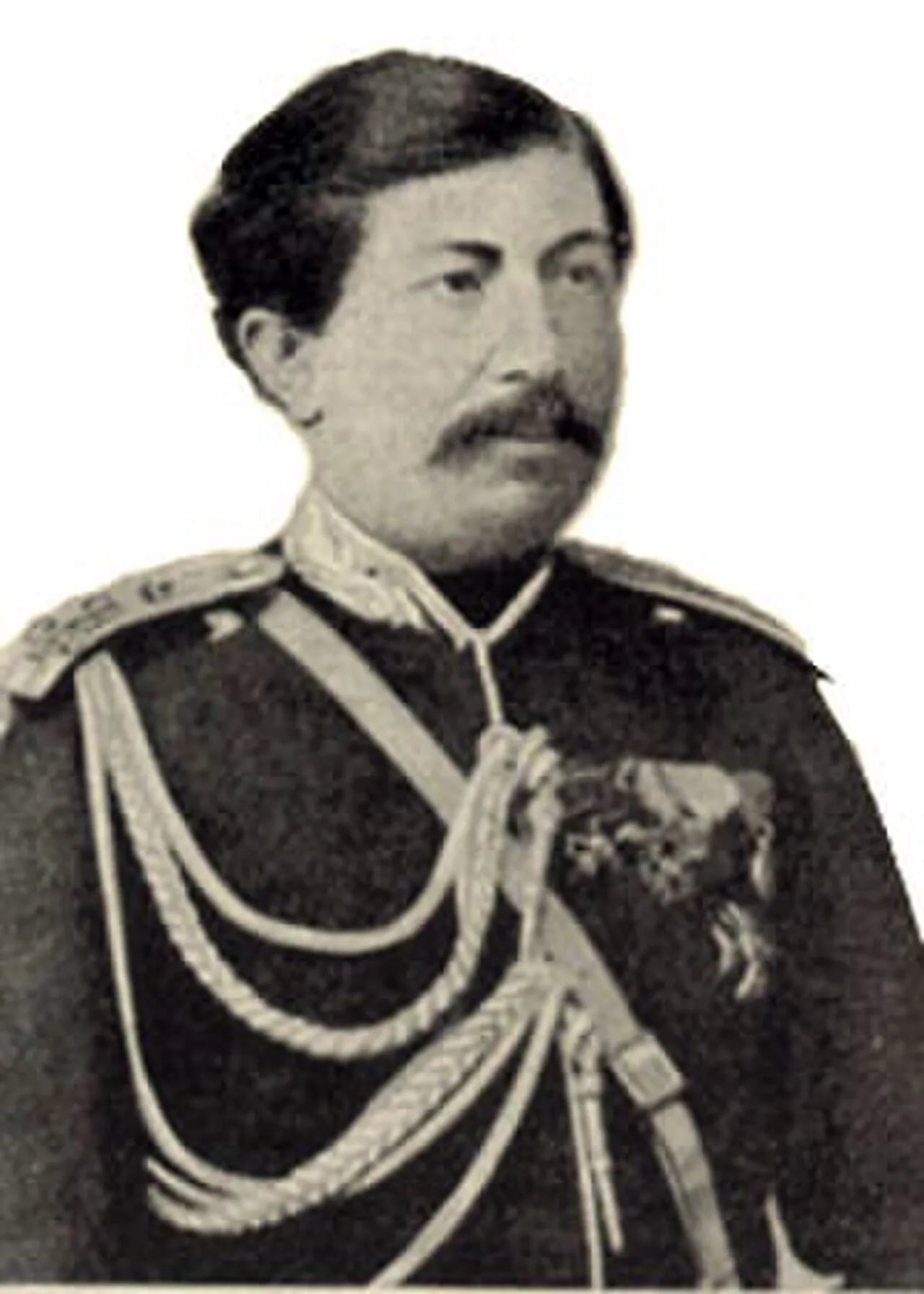 Porträt von Shamseddin Khan Tarkovsky (1818–1874) – Gedenkseite