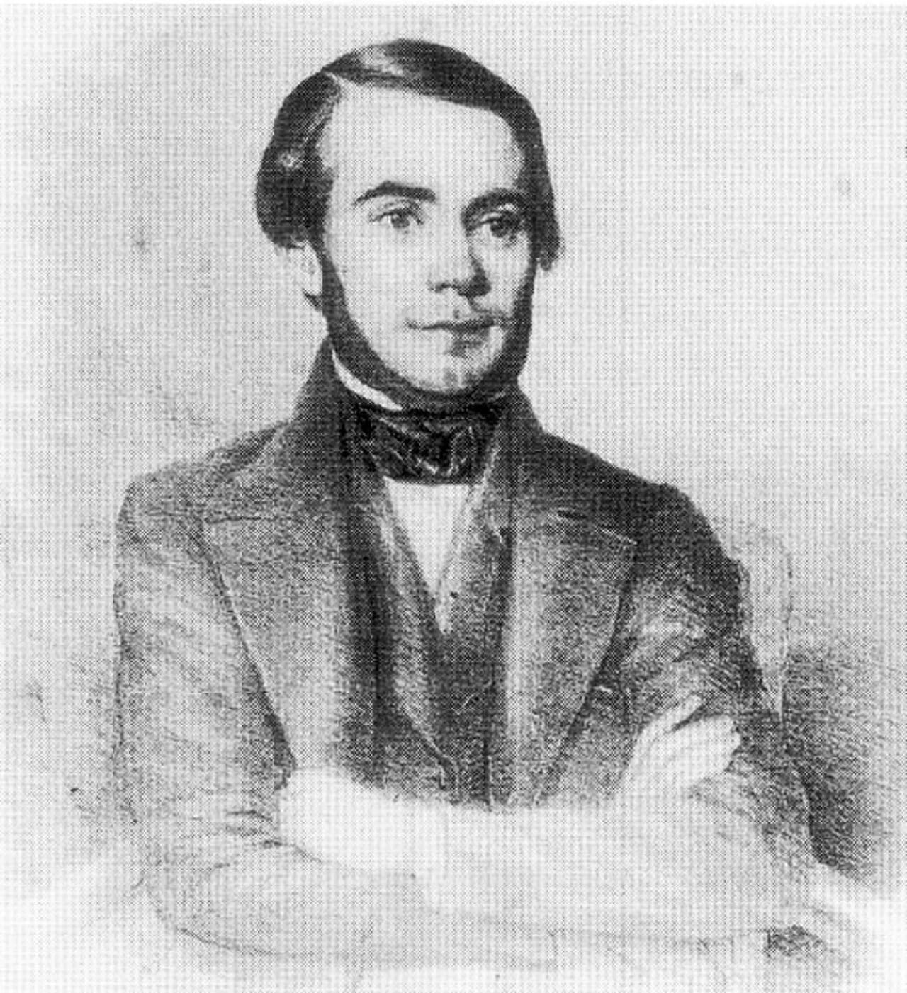 Portrait of Alois Taux (1817–1861) – memorial page