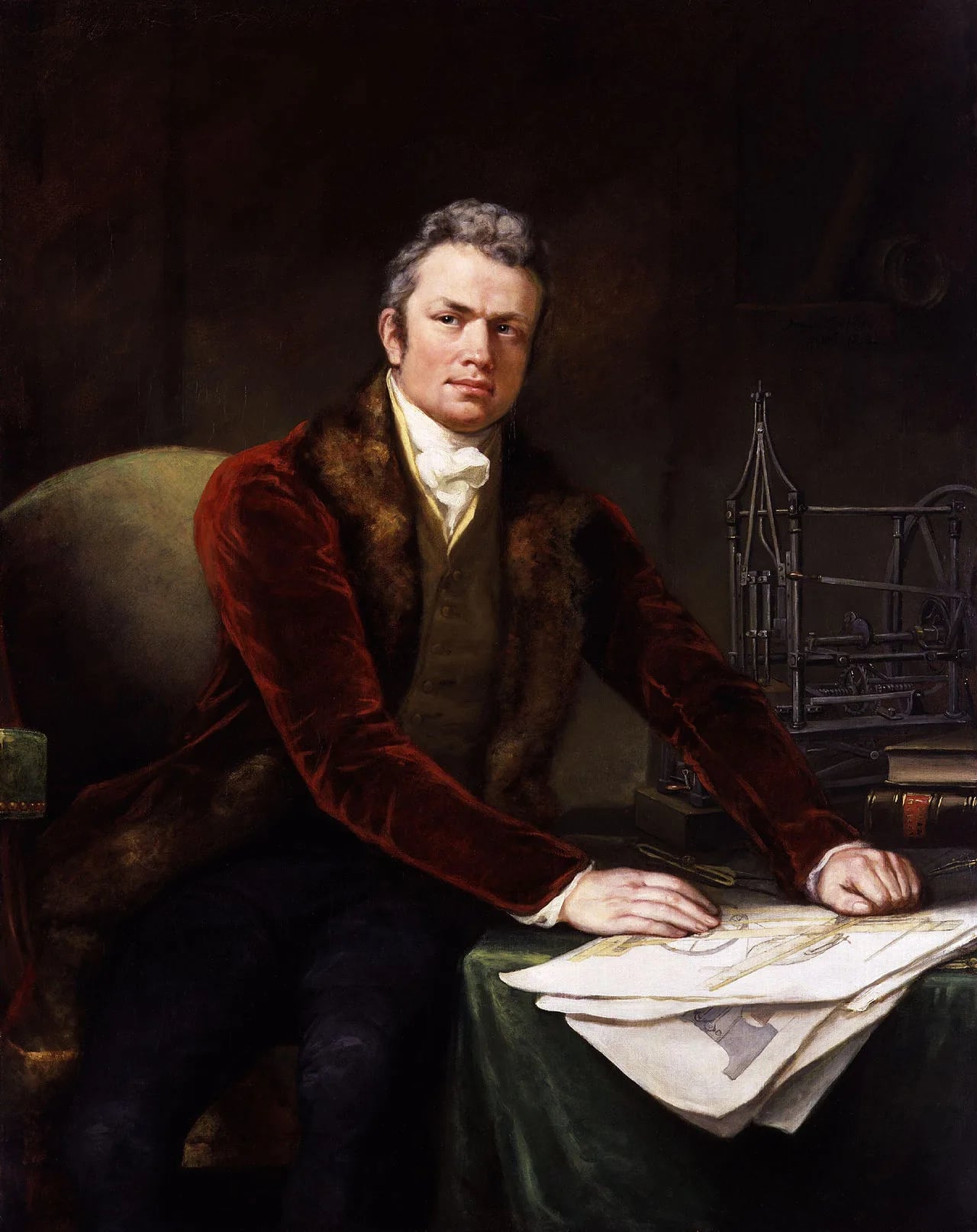 Portrait of Marc Isambard Brunel (1769–1849) – memorial page