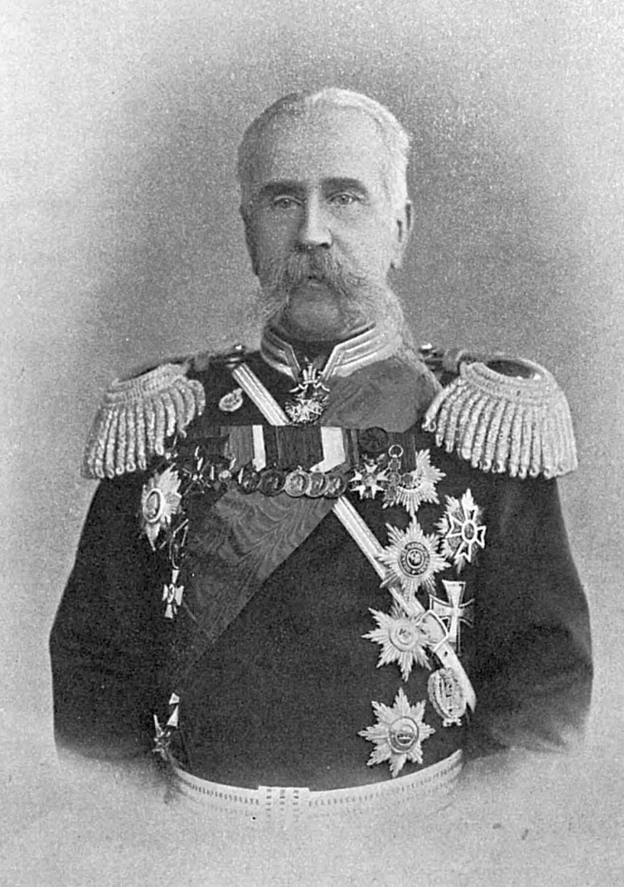 Portrait of Nikolay Tevyashev (1842–1905) – memorial page