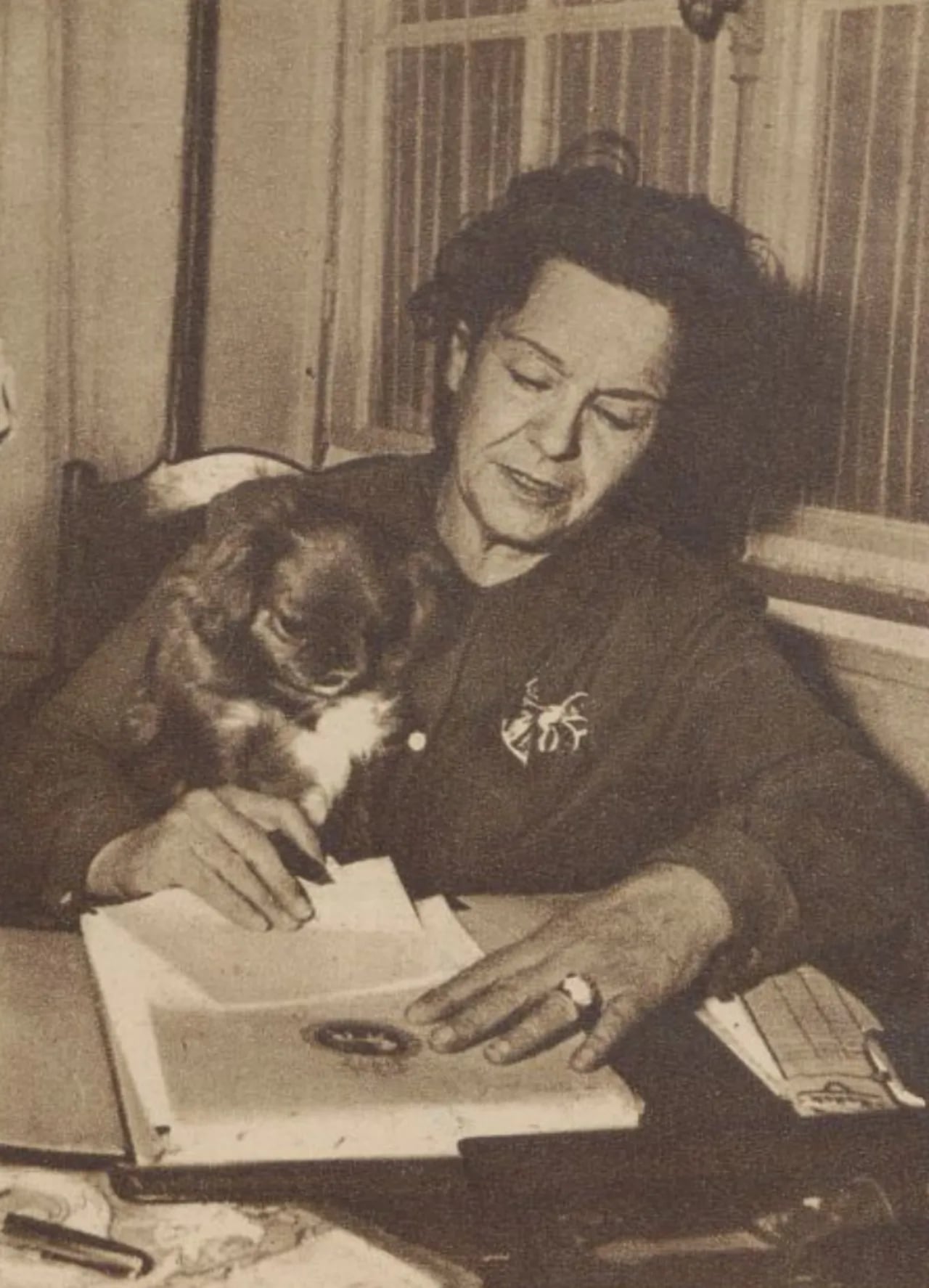Portrait of Thyde Monnier (1887–1967) – memorial page