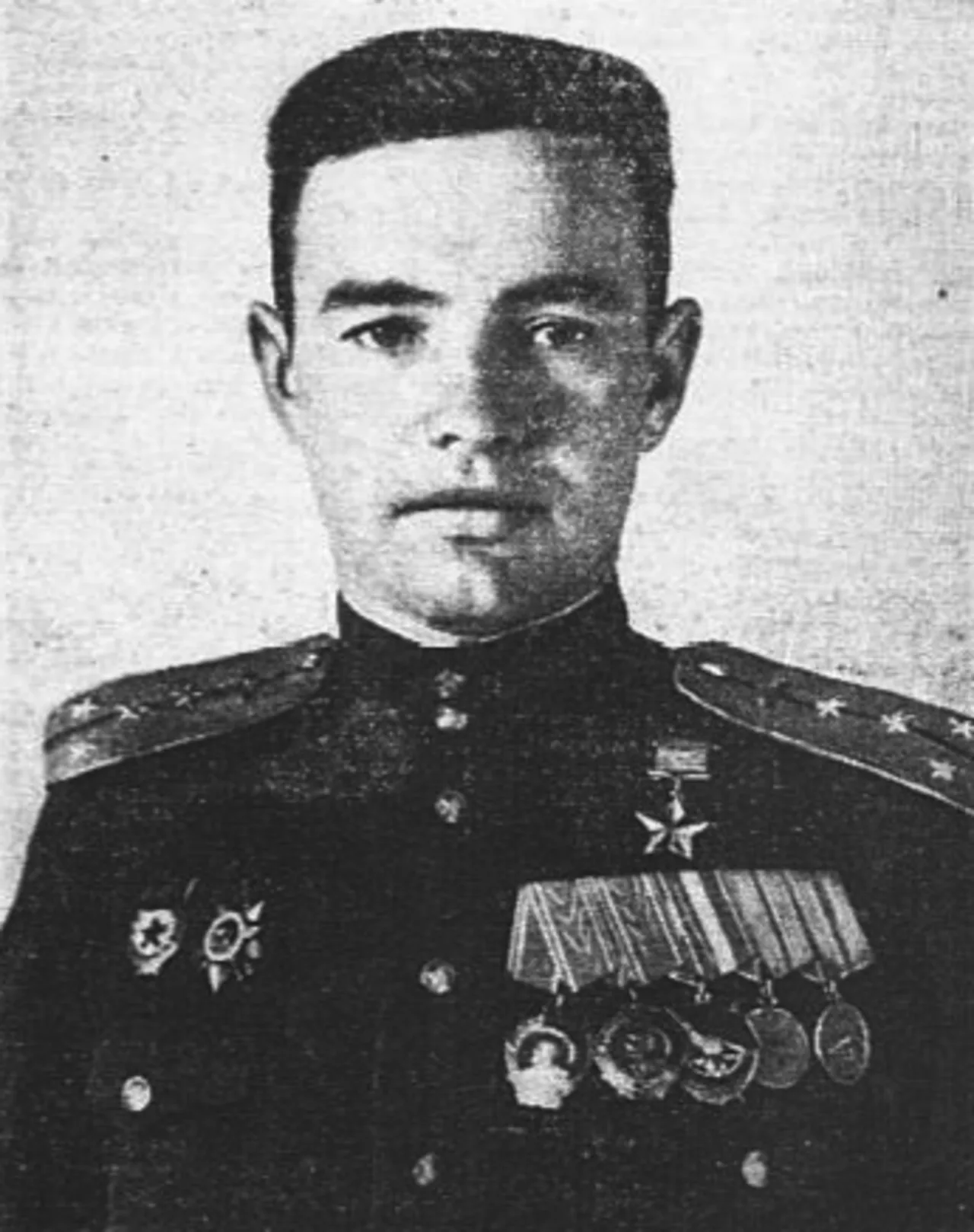 Porträt von Fyodor Ivanovich Titov (1919–2011) – Gedenkseite
