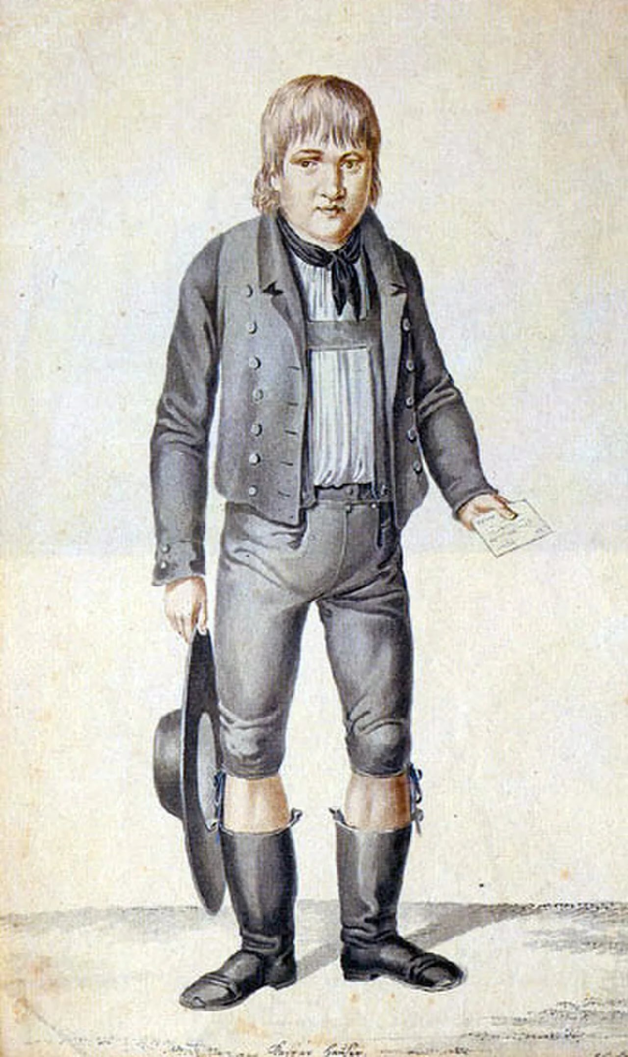 Portrait of Kaspar Hauser (1812–1833) – memorial page