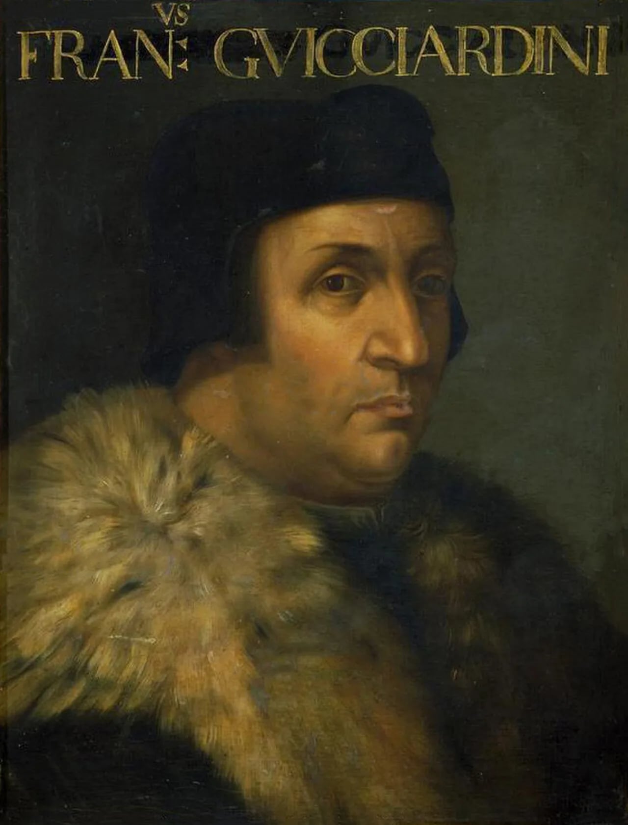 Porträt von Francesco Guicciardini (1483–1540) – Gedenkseite