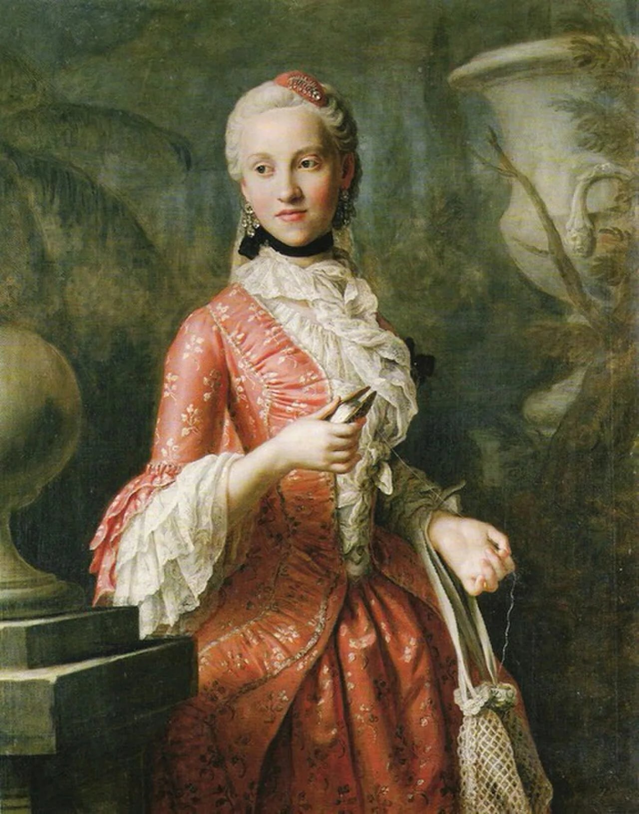 Porträt von Maria Kunigunde von Sachsen (1740–1826) – Gedenkseite