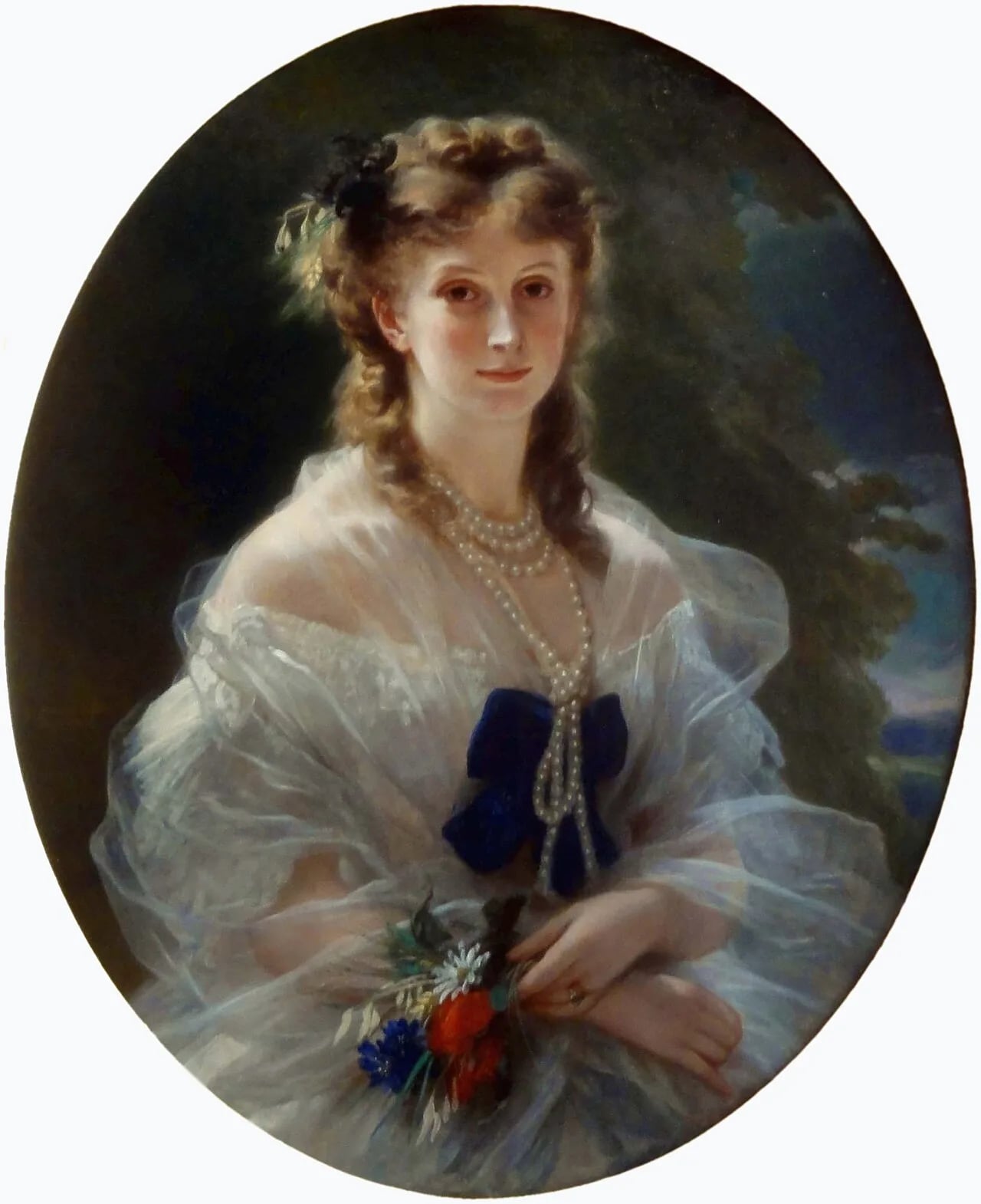 Portrait of Sofja Sergejewna Trubezkaja (1838–1898) – memorial page
