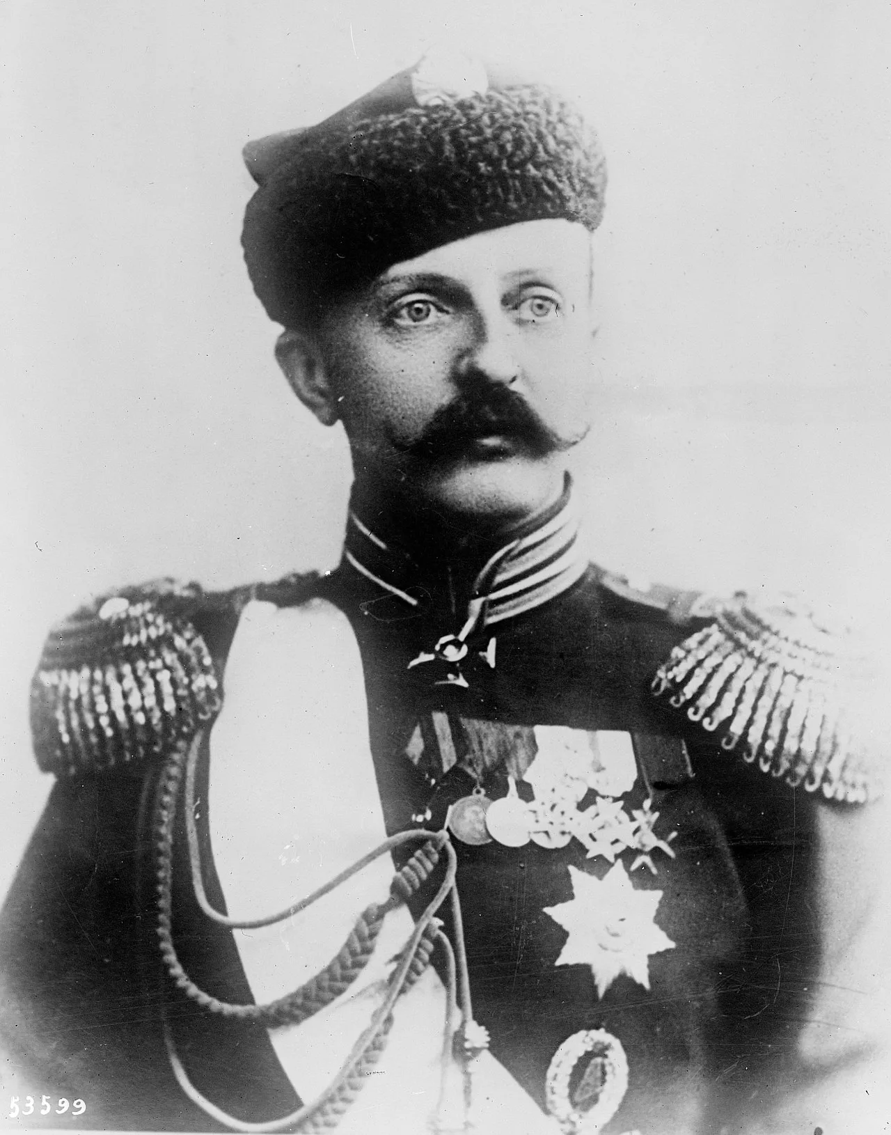 Porträt von Peter Nikolajewitsch Romanow (1864–1931) – Gedenkseite