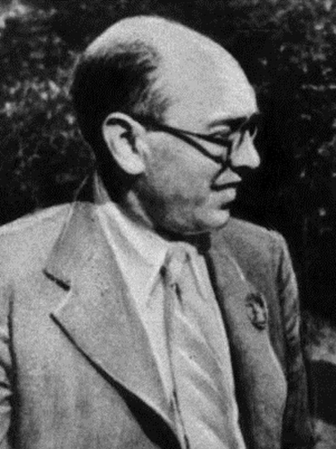 Porträt von Itzik Feffer (1900–1952) – Gedenkseite