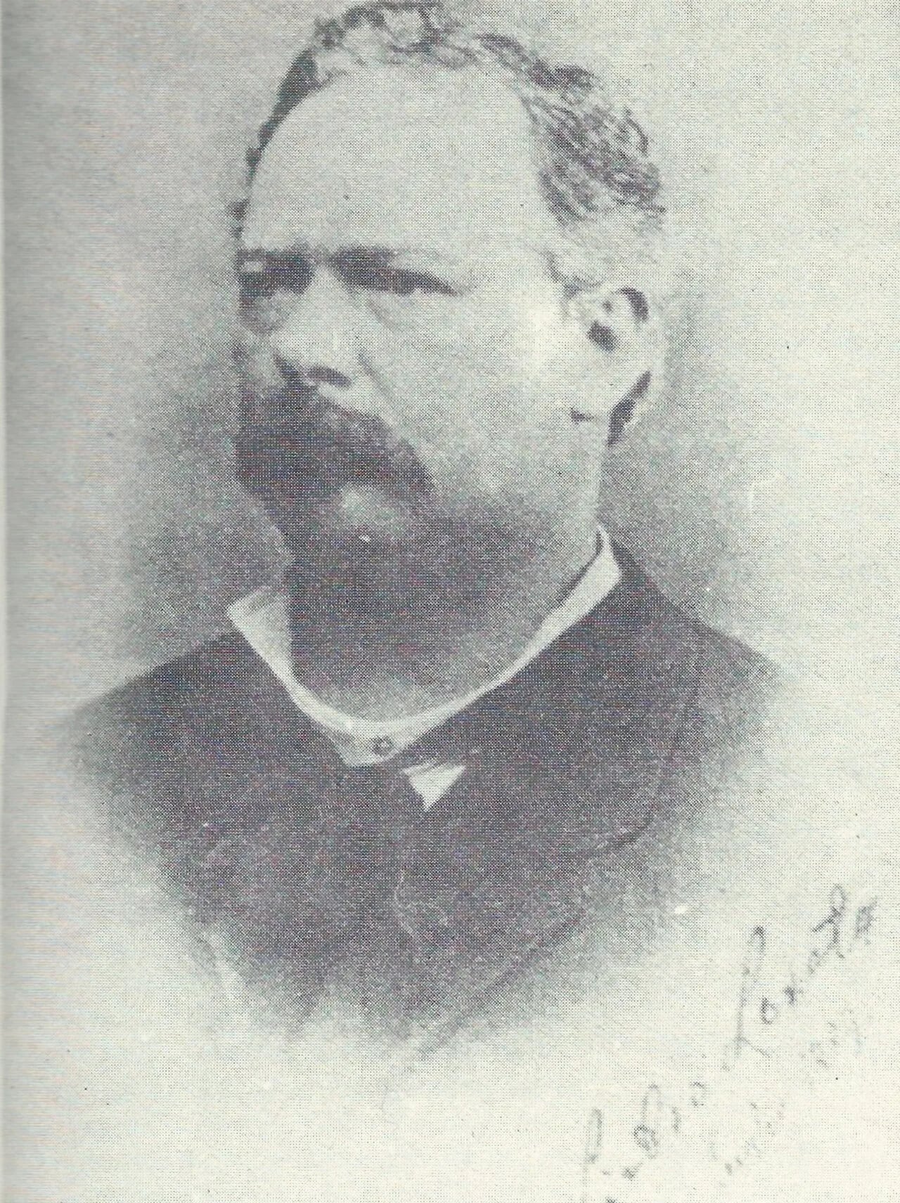 Porträt von Pietro Loreta (1831–1889) – Gedenkseite