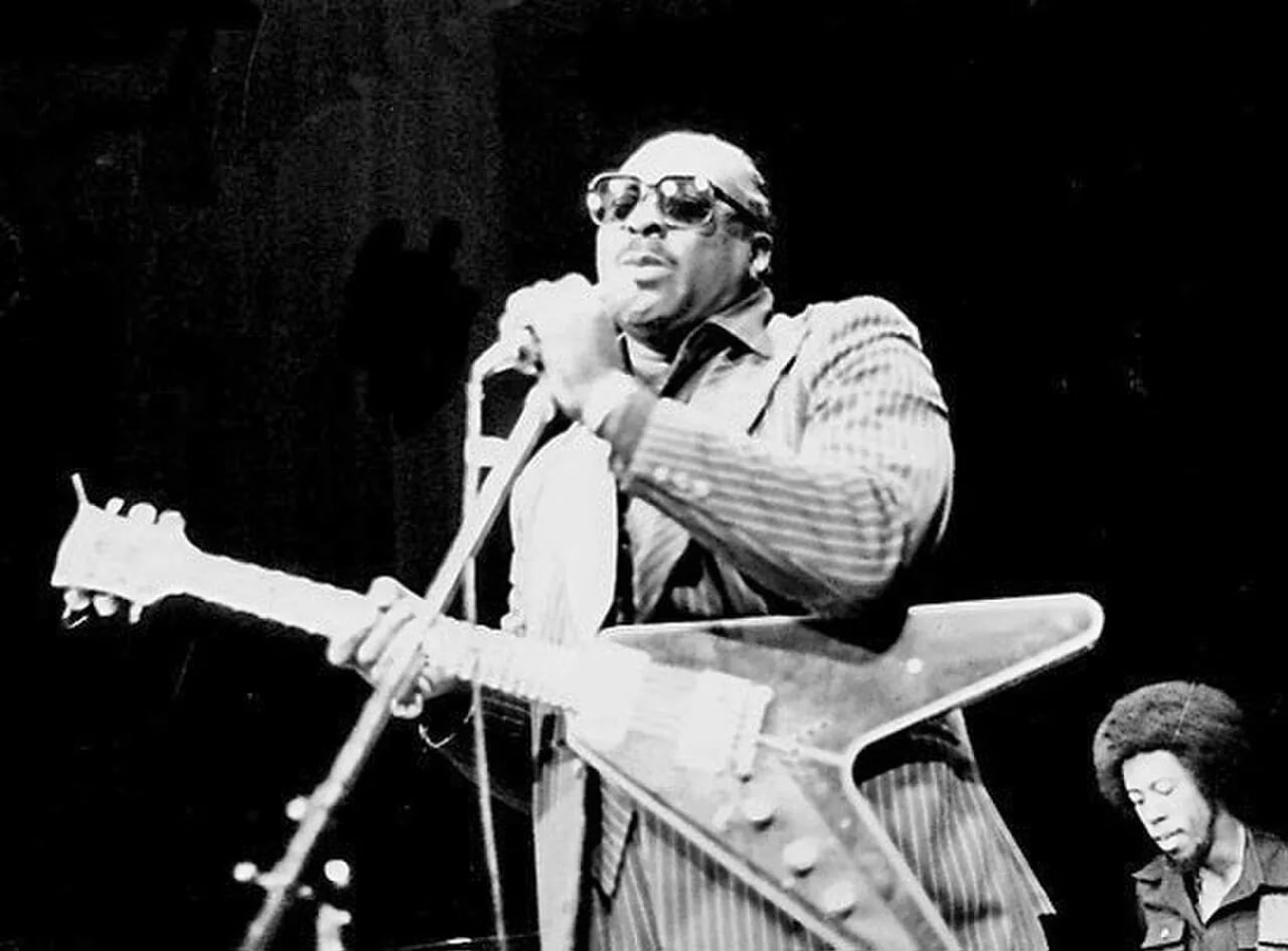 Porträt von Albert King (1923–1992) – Gedenkseite