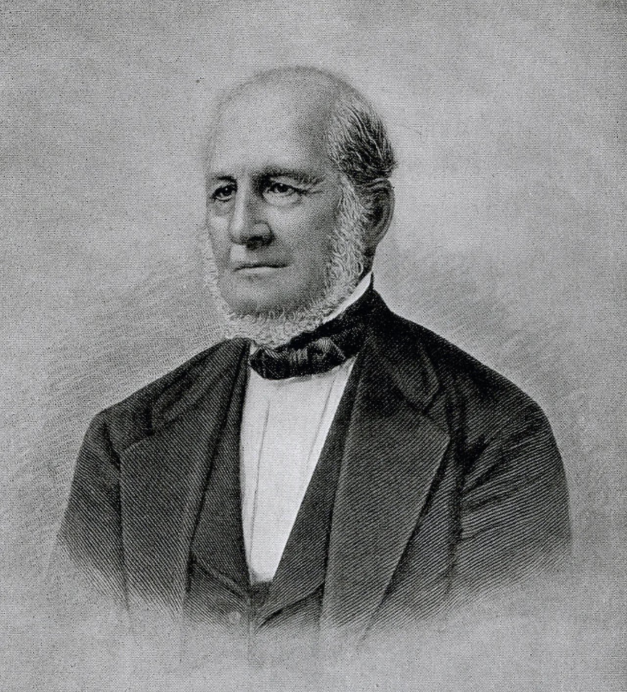 Porträt von Alvah Crocker (1801–1874) – Gedenkseite