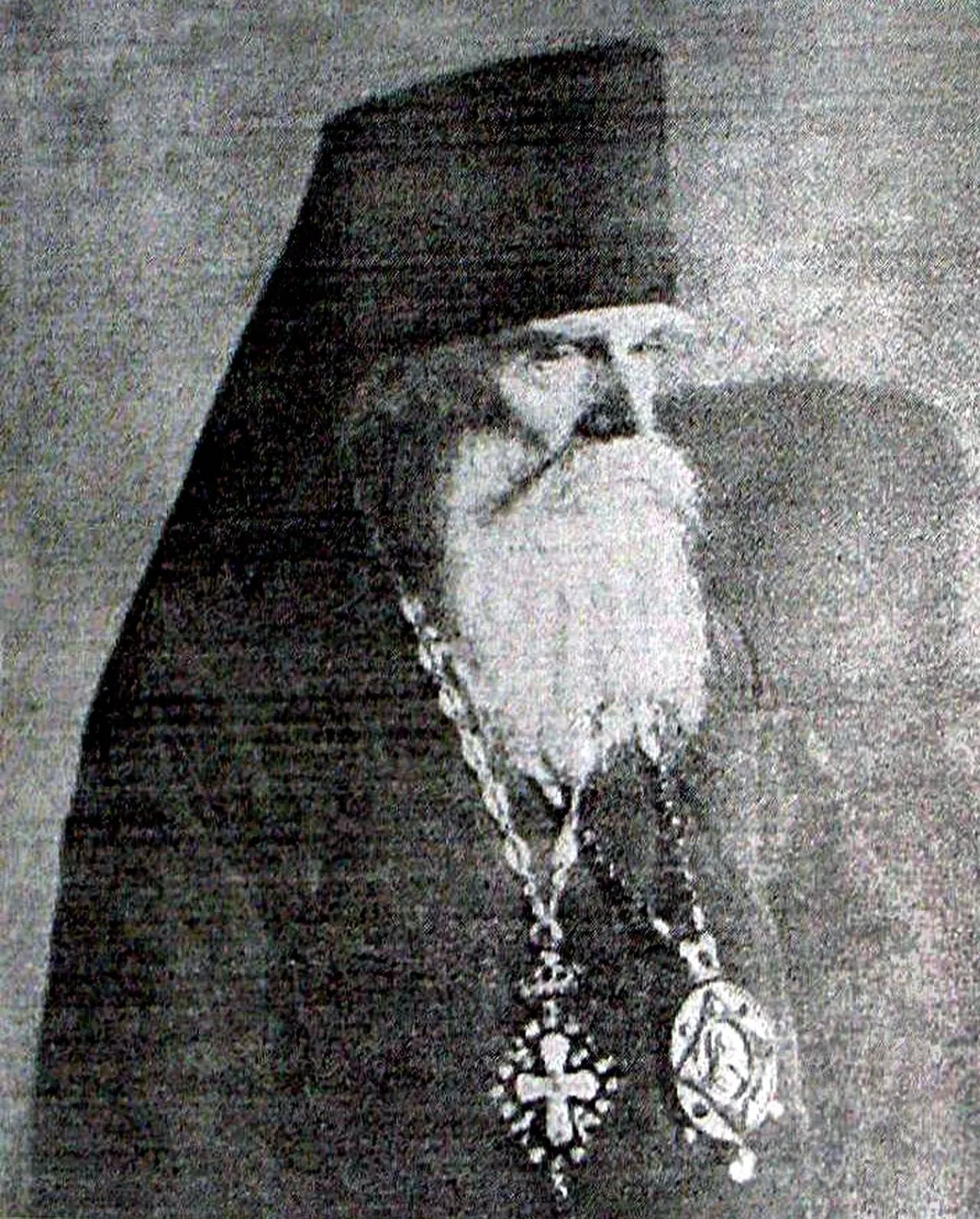 Porträt von Theodosius (1866–1937) – Gedenkseite