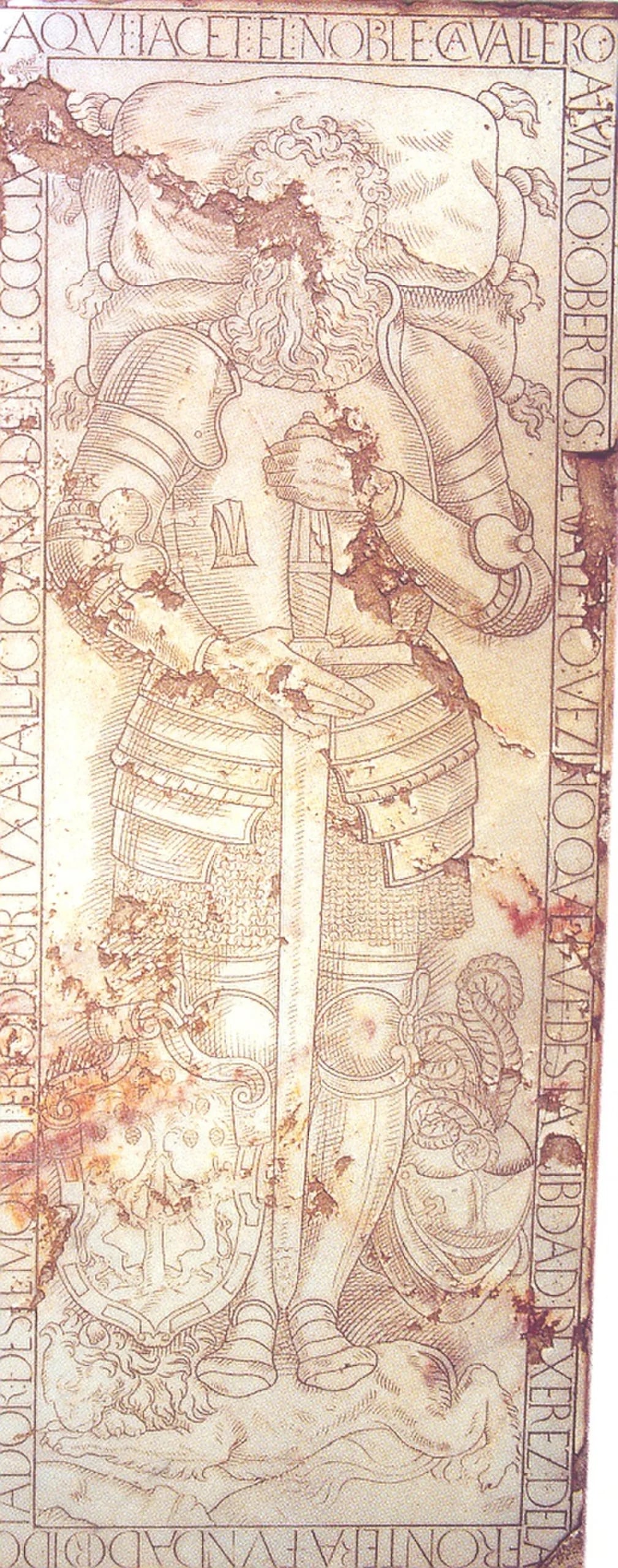 Porträt von Álvaro Obertos de Valeto (1427–1482) – Gedenkseite