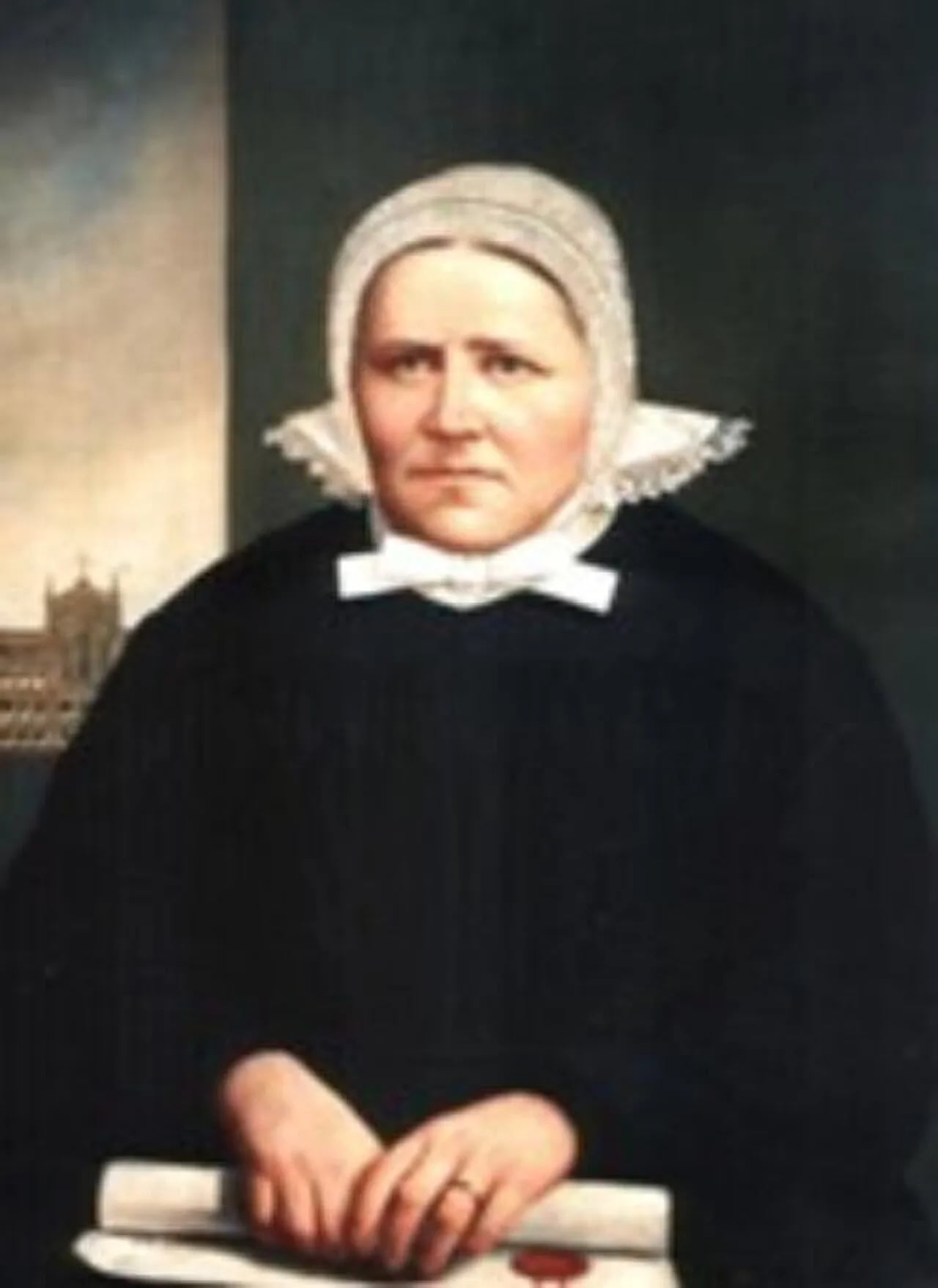 Porträt von Maria Merkert (1817–1872) – Gedenkseite