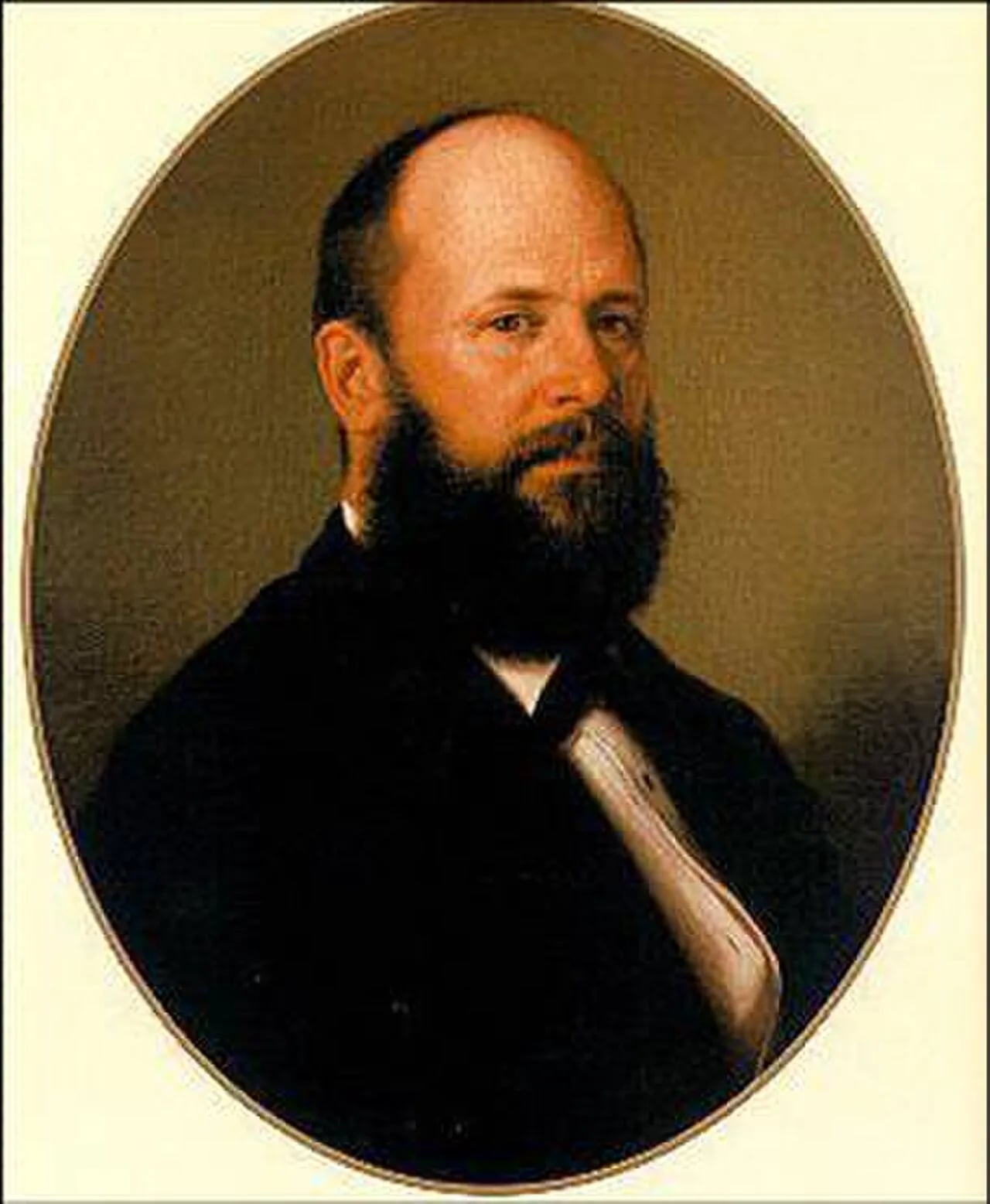 Porträt von Konstantin Vojnović (1832–1903) – Gedenkseite