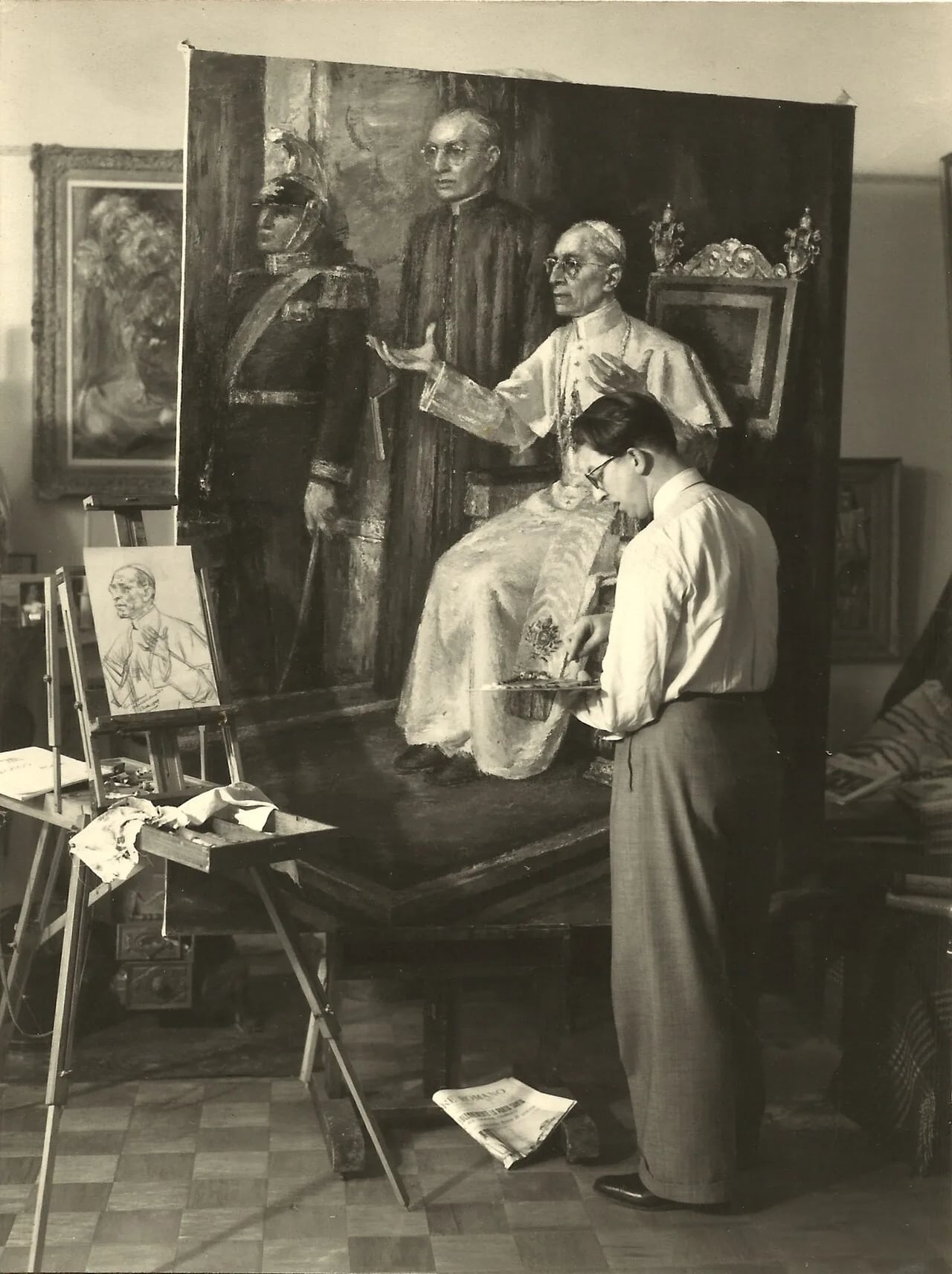 Portrait of Wim van de Plas (1913–1984) – memorial page