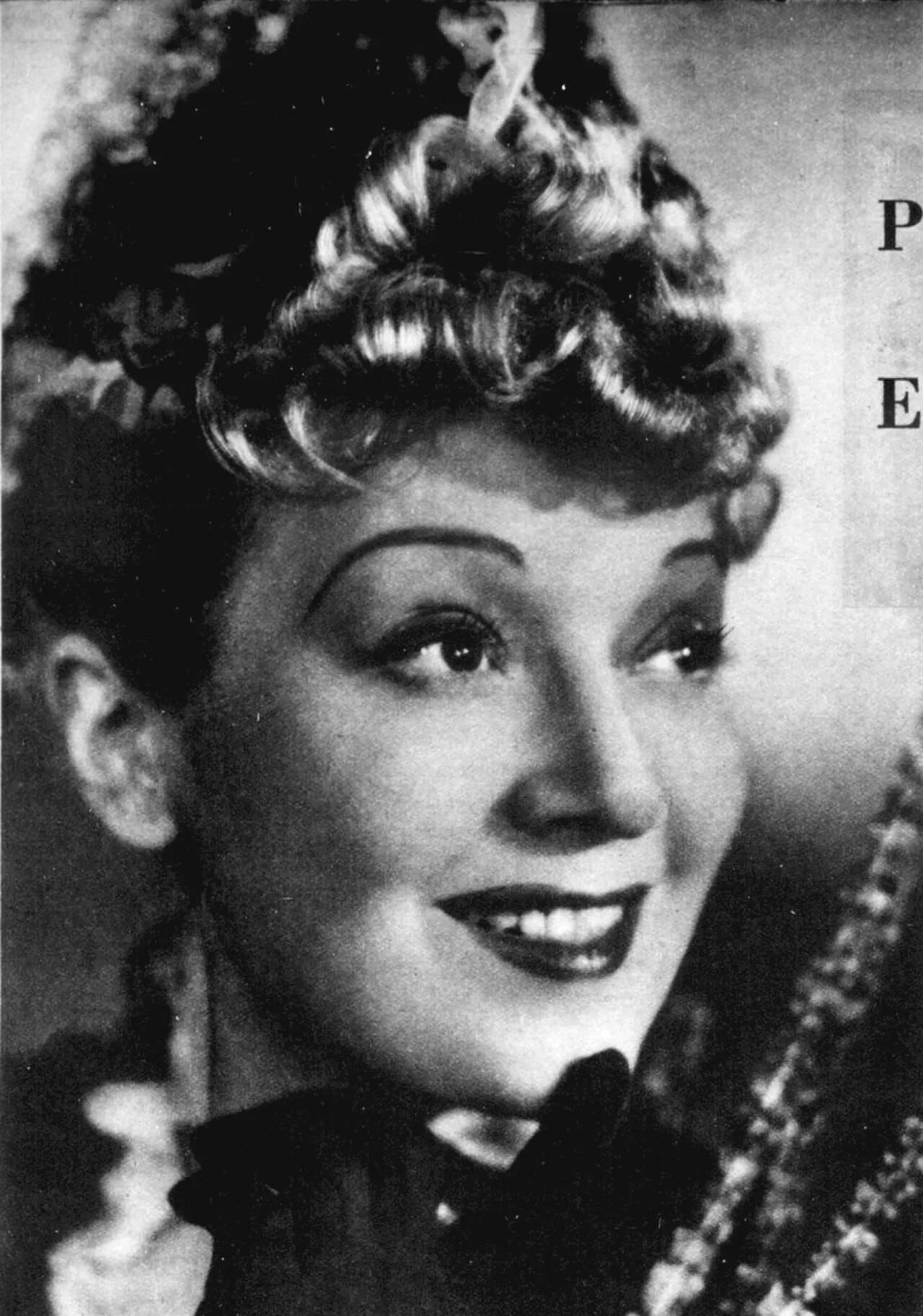 Porträt von Edwige Feuillère (1907–1998) – Gedenkseite