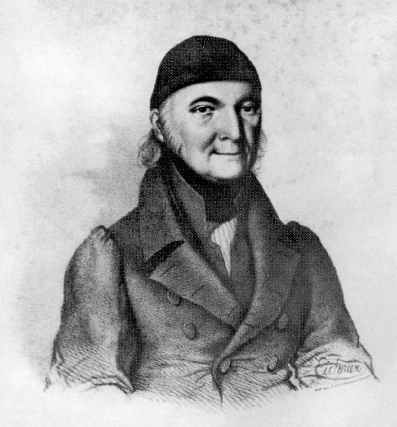 Porträt von Heinrich Gustav Flörke (1764–1835) – Gedenkseite