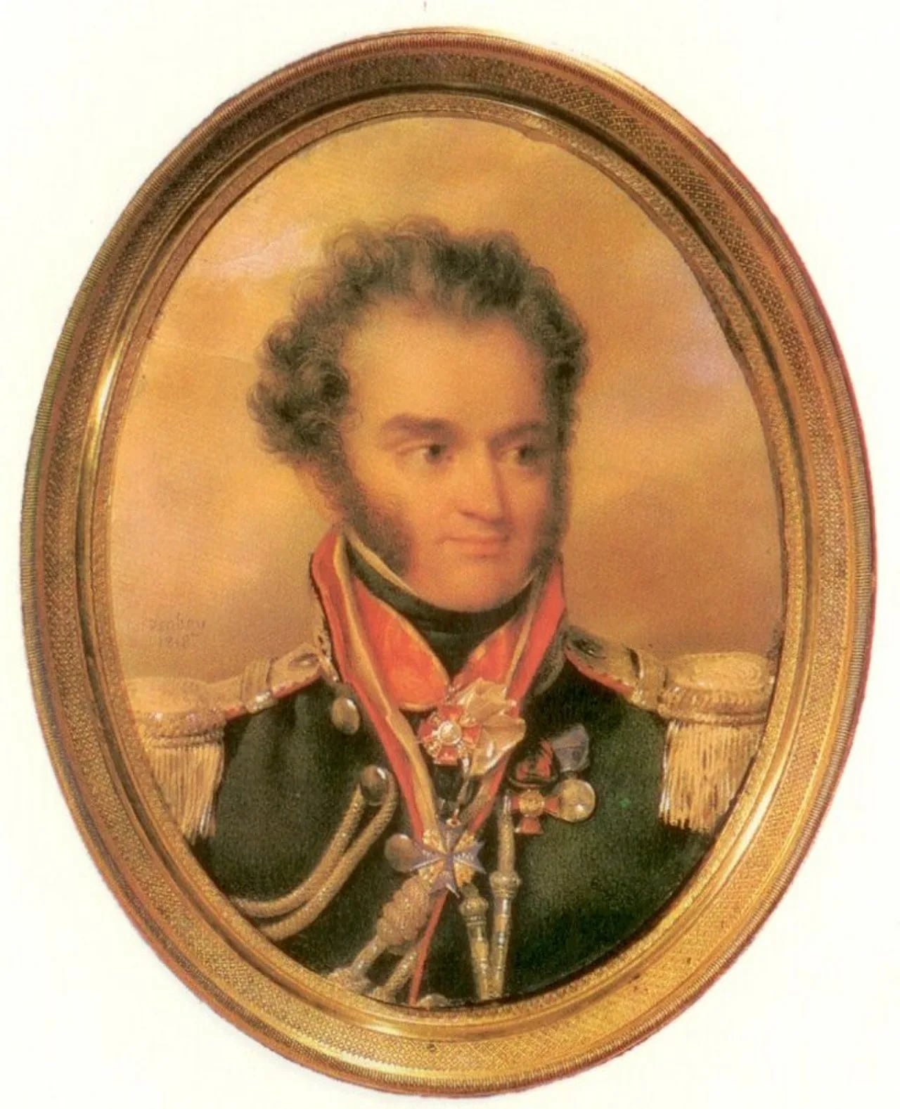 Portrait of Iwan Alexandrowitsch Fonwisin (1789–1853) – memorial page