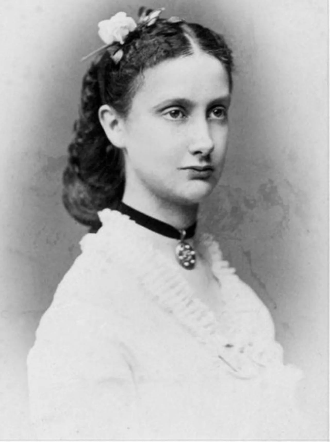 Porträt von Maria Luisa von Neapel-Sizilien (1855–1874) – Gedenkseite