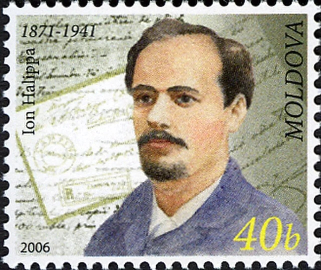 Portrait of Ion Halippa (1871–1941) – memorial page