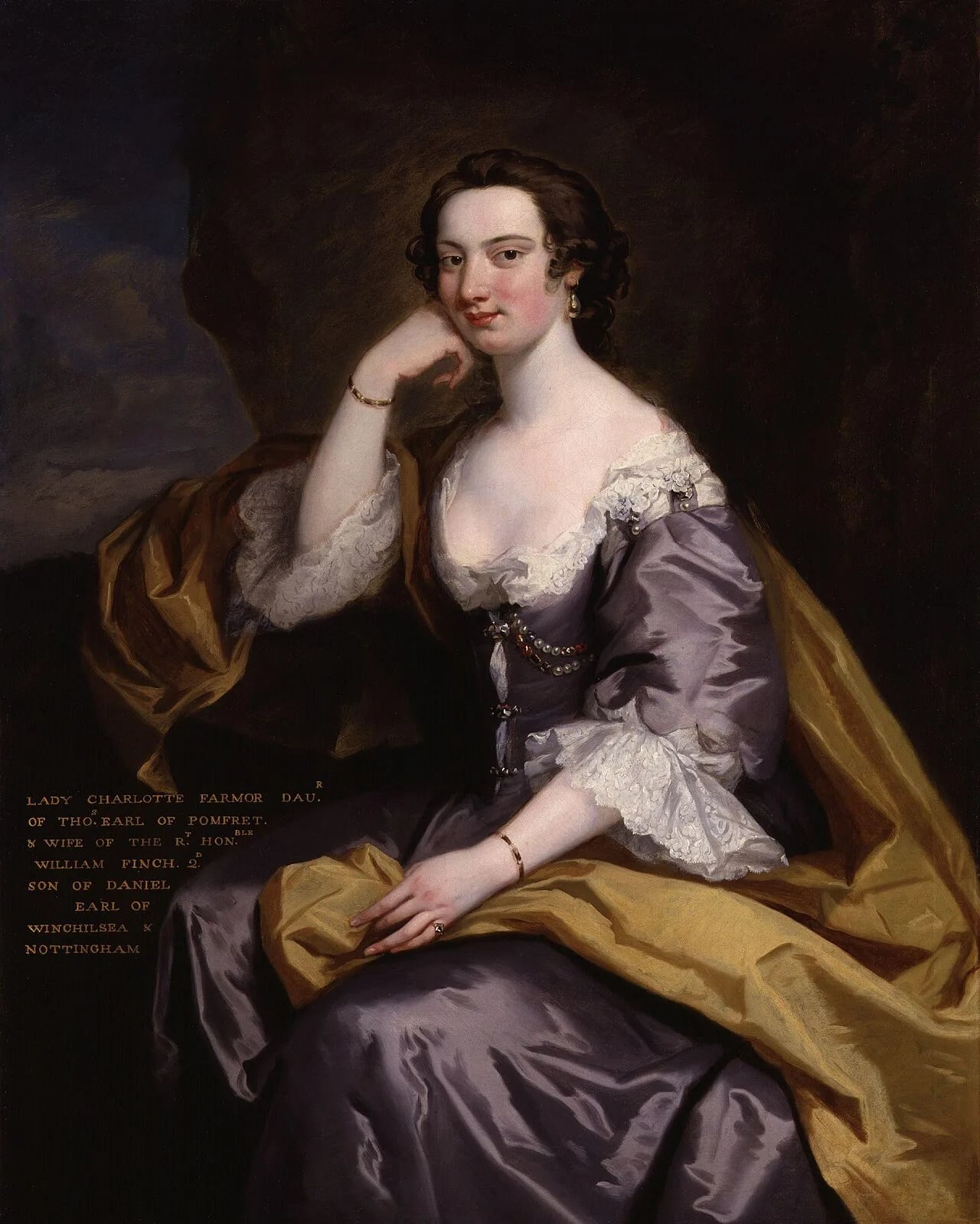 Portrait of Charlotte Finch (1725–1813) – memorial page