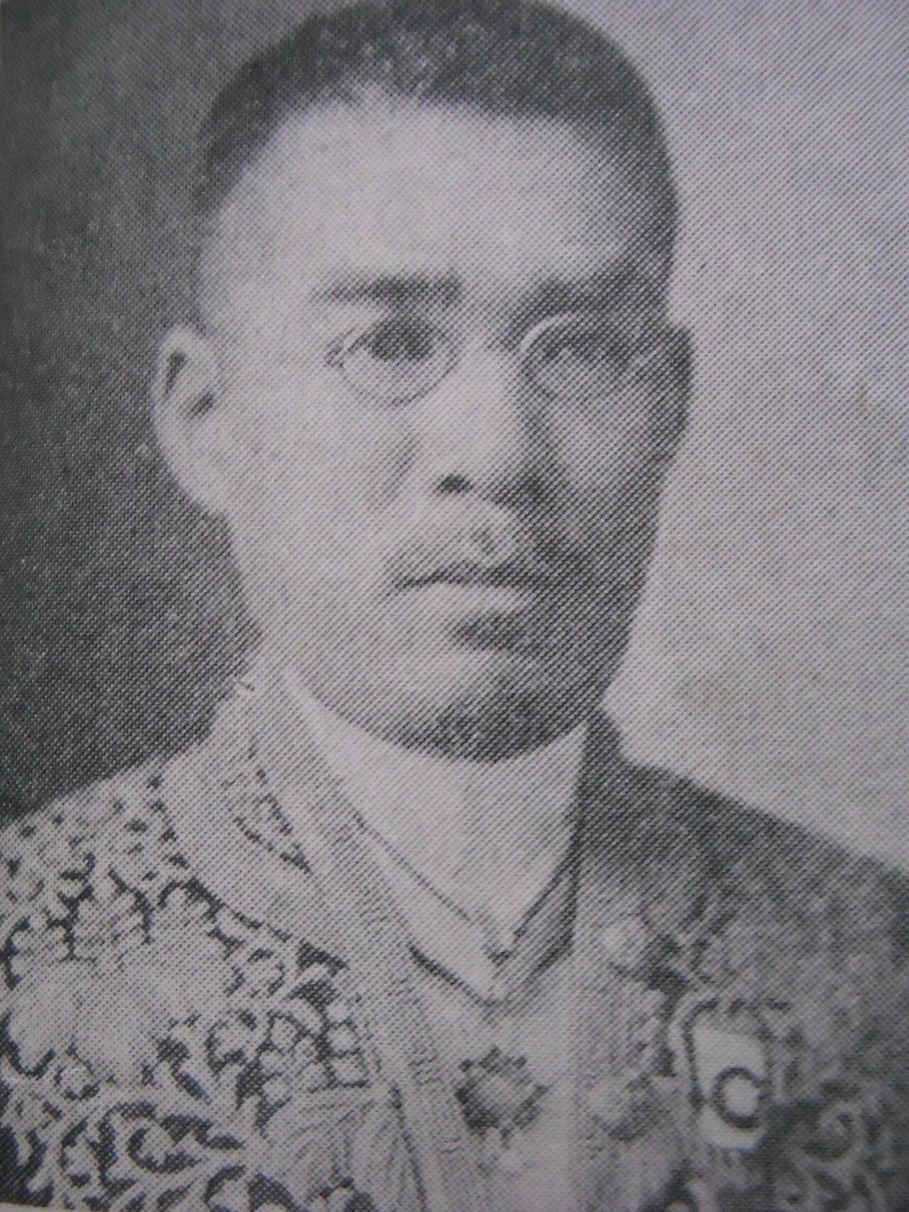 Portrait of Hiraoka Sadatarō (1863–1942) – memorial page