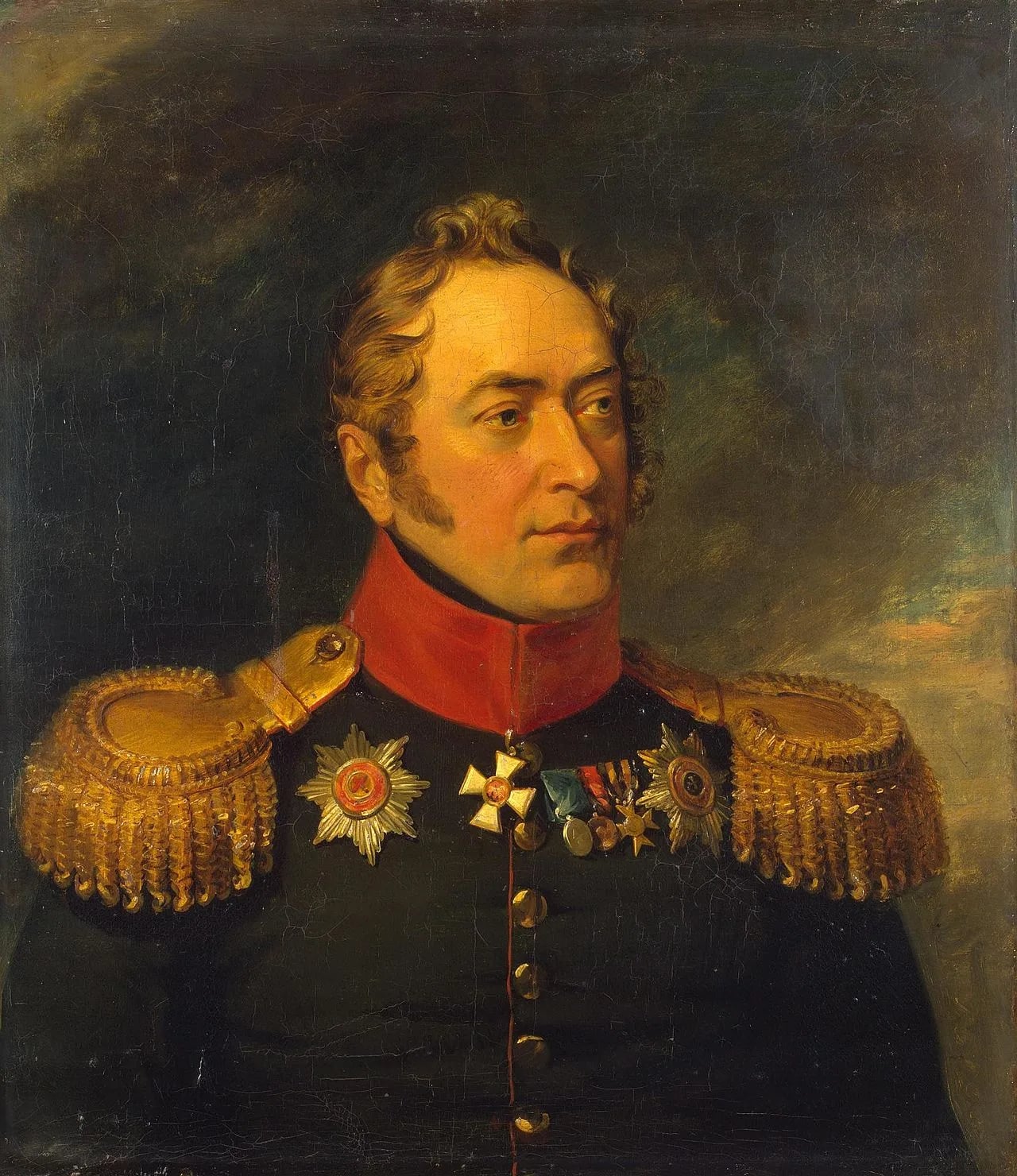 Porträt von Nikolai Nikolajewitsch Chowanski (1777–1837) – Gedenkseite