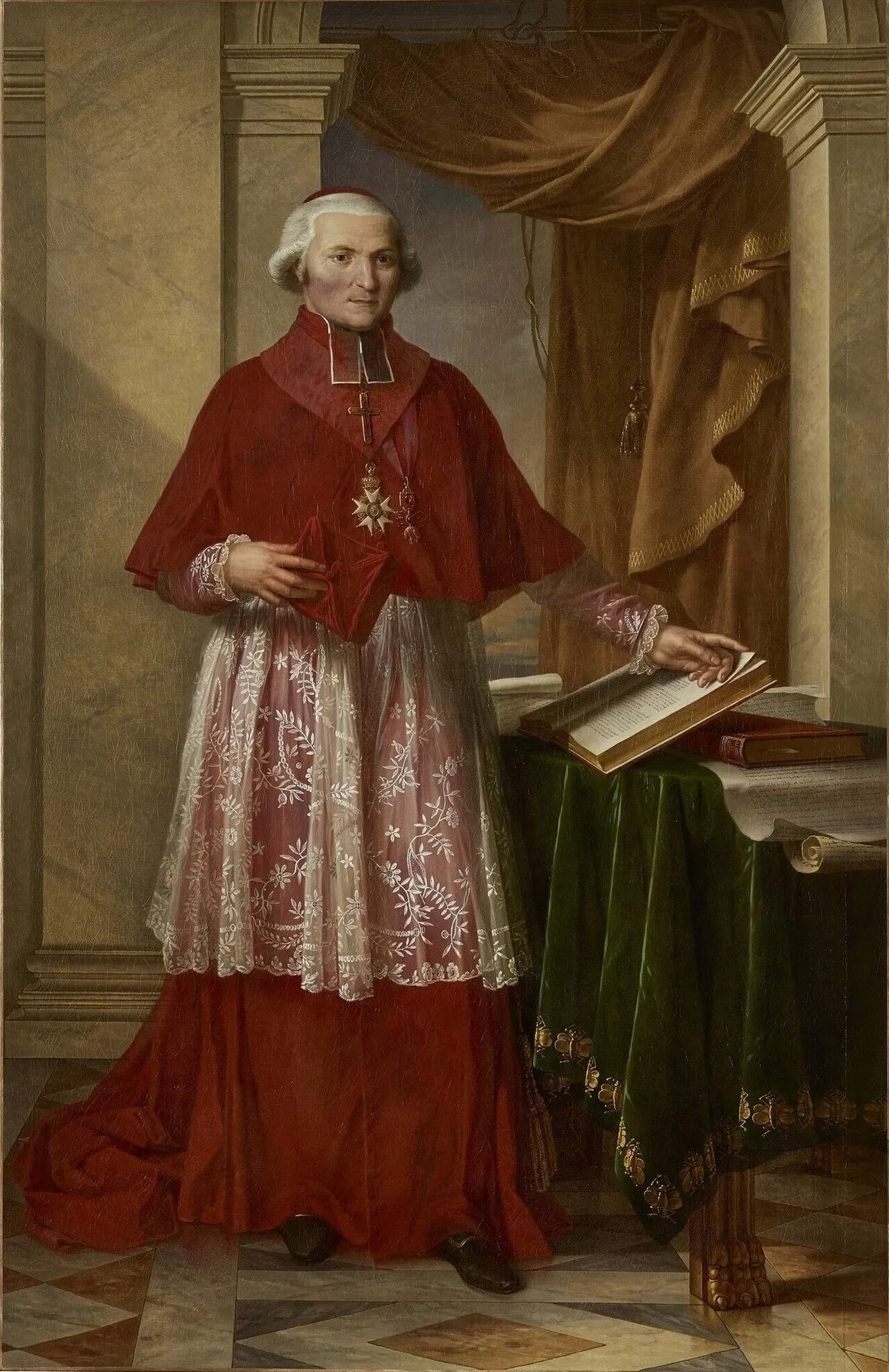 Porträt von Joseph Fesch (1763–1839) – Gedenkseite