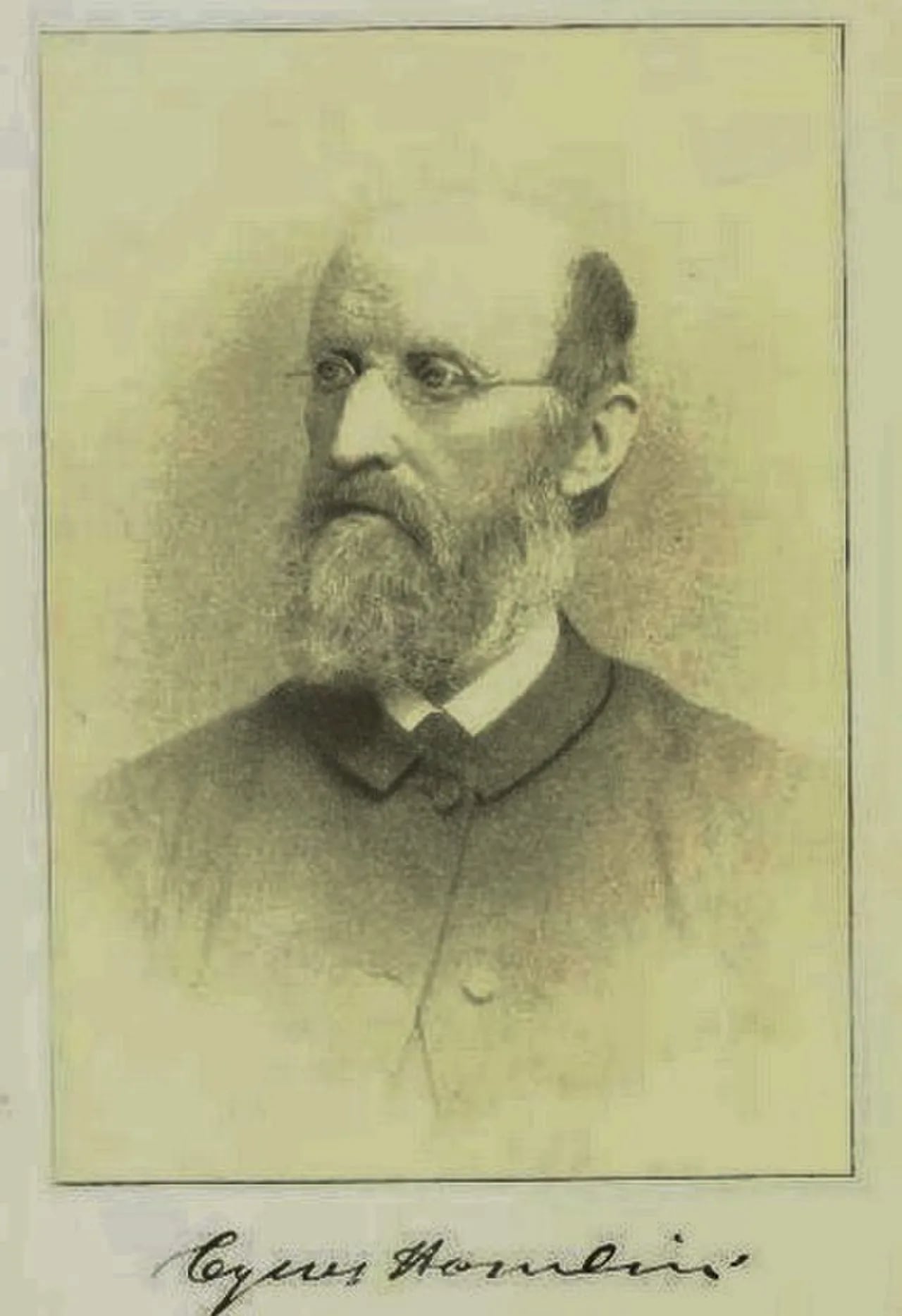 Porträt von Cyrus Hamlin (1811–1900) – Gedenkseite
