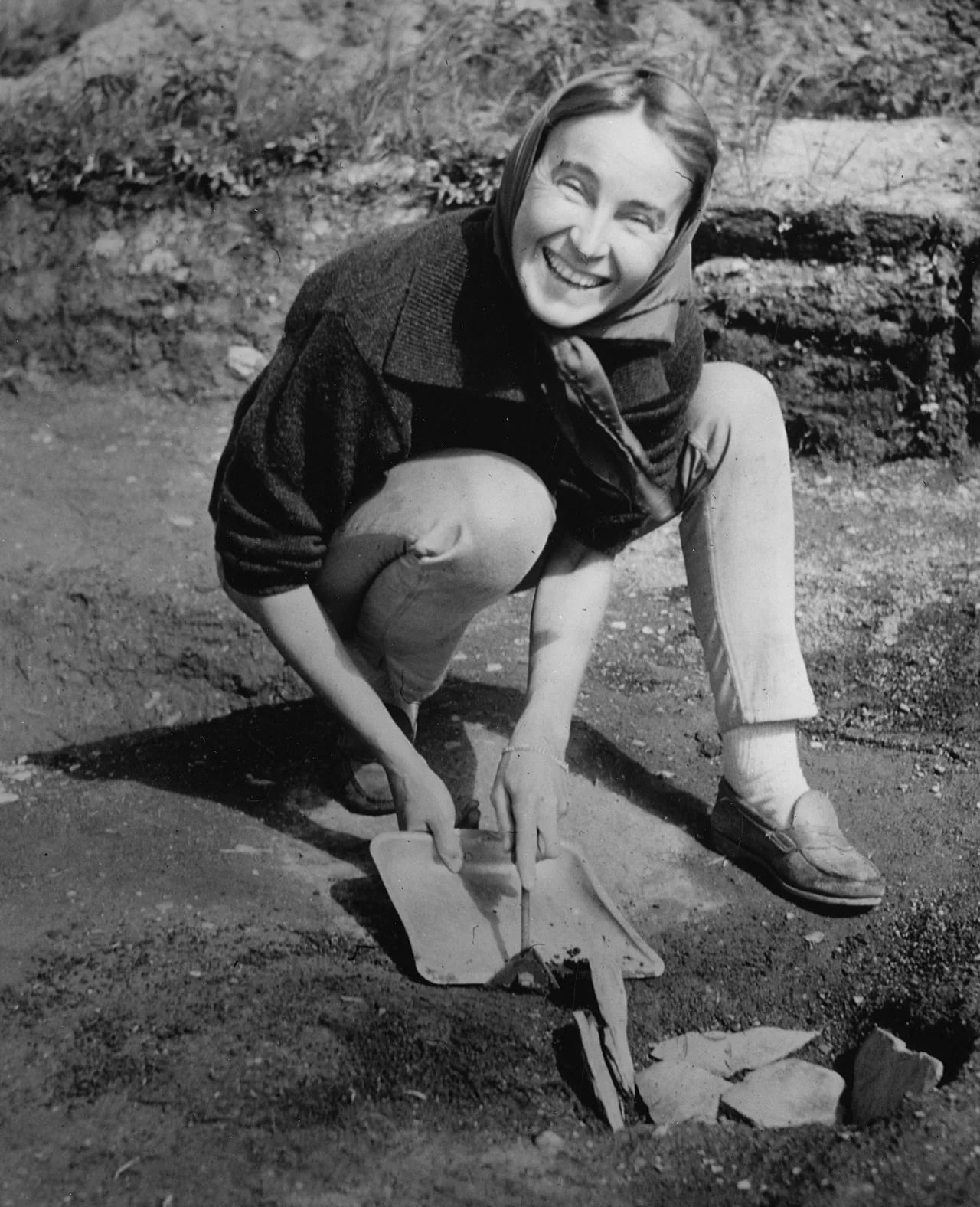 Porträt von Anne-Stine Ingstad (1918–1997) – Gedenkseite