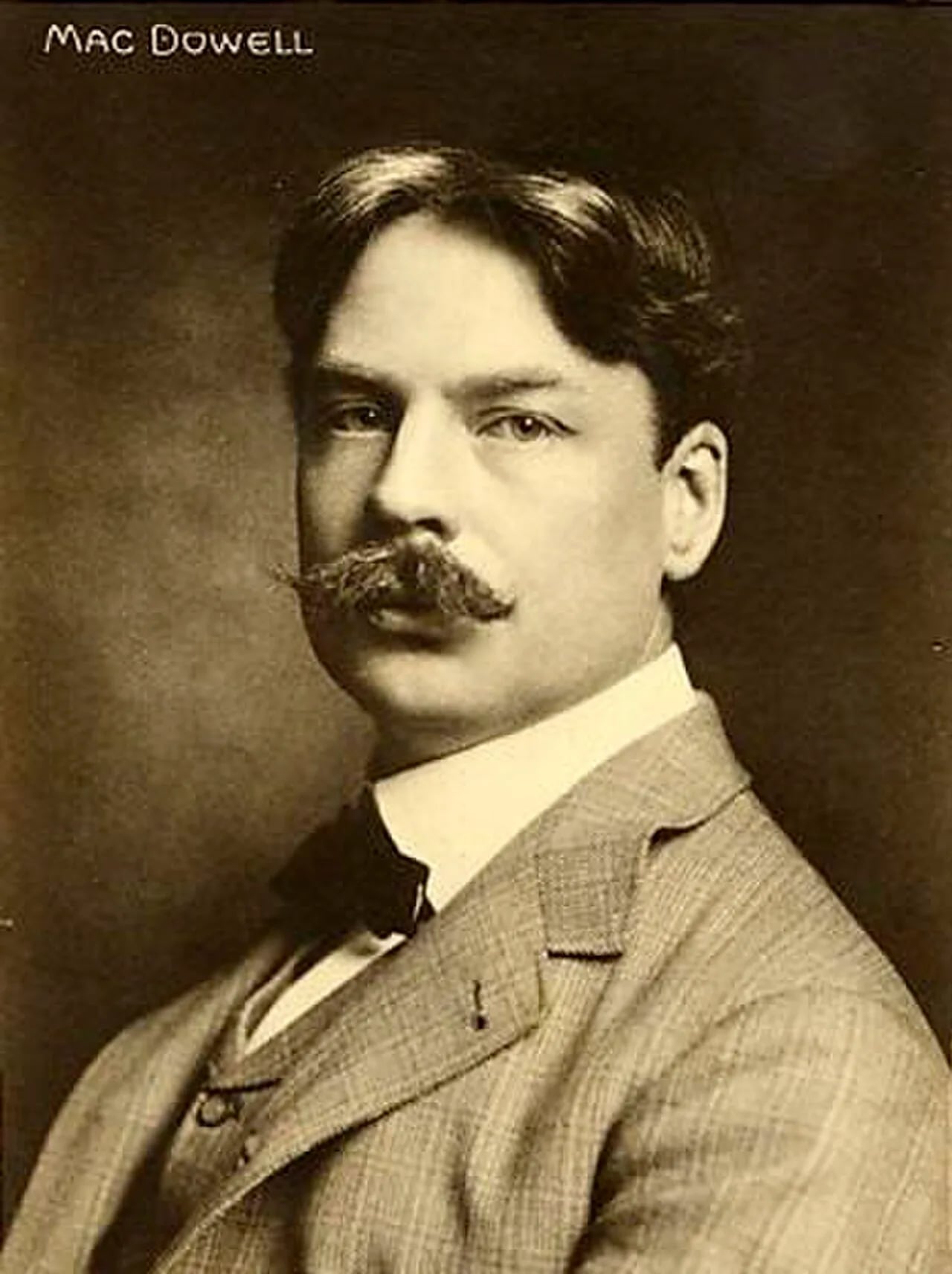 Porträt von Edward MacDowell (1860–1908) – Gedenkseite