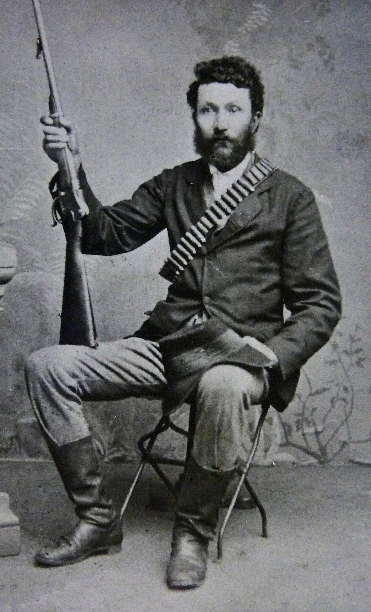 Porträt von S.P.E. Trichardt (1847–1907) – Gedenkseite