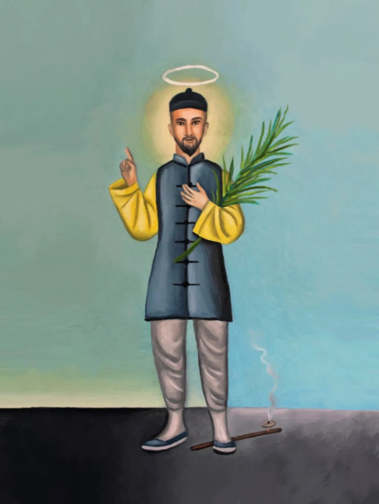 Porträt von Mark Ji Tianxing (1834–1900) – Gedenkseite
