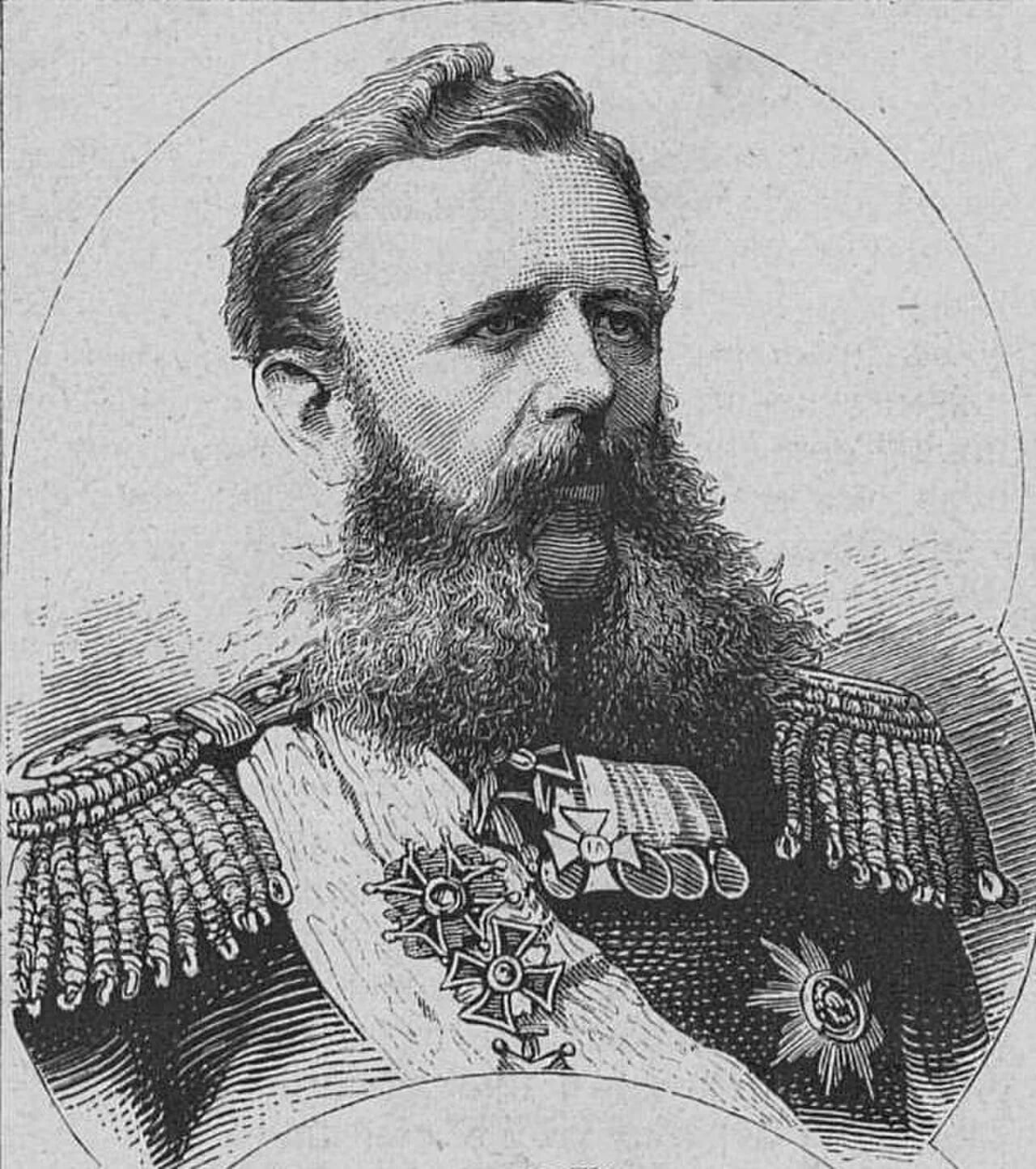 Portrait of Nikolai Zoege von Manteuffel (1827–1889) – memorial page