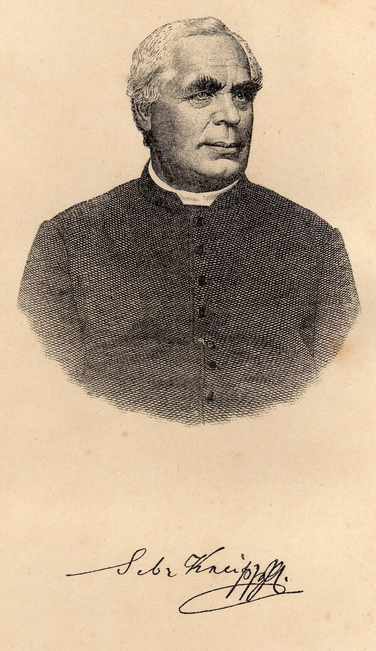 Porträt von Sebastian Kneipp (1821–1897) – Gedenkseite