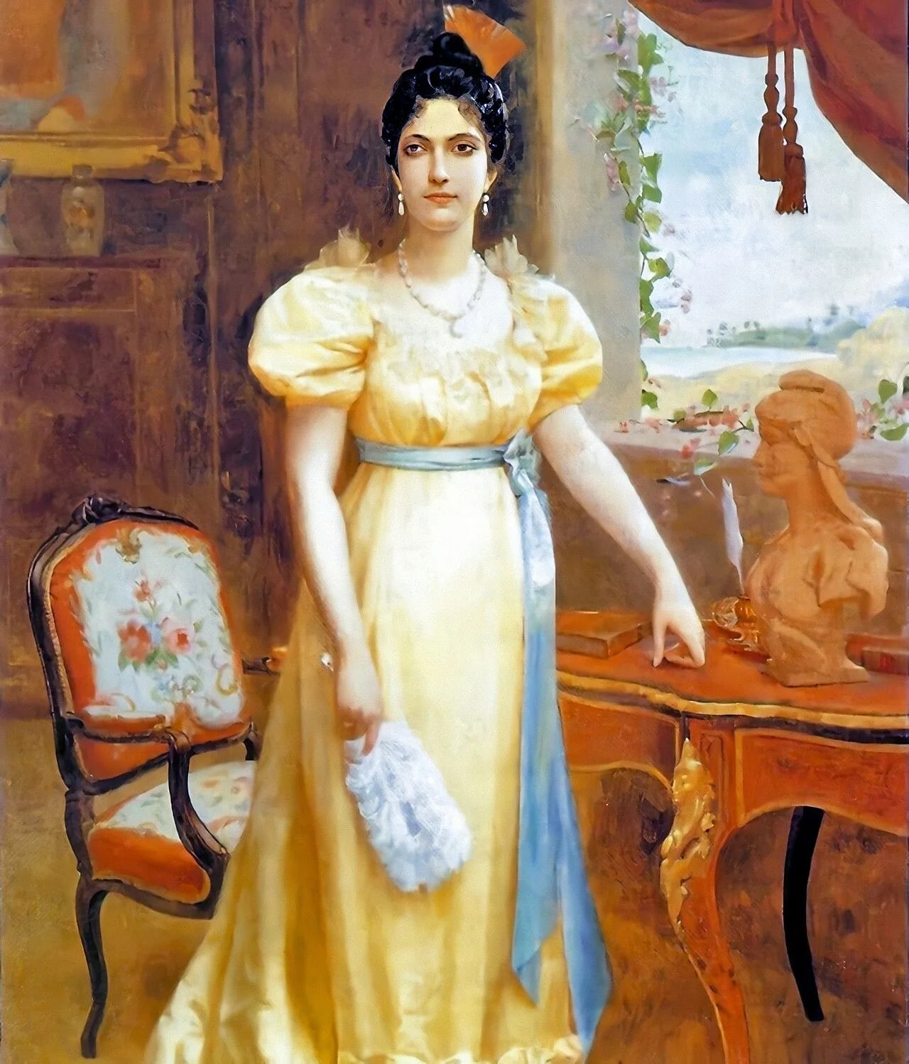 Portrait of Luisa Cáceres de Arismendi (1799–1866) – memorial page