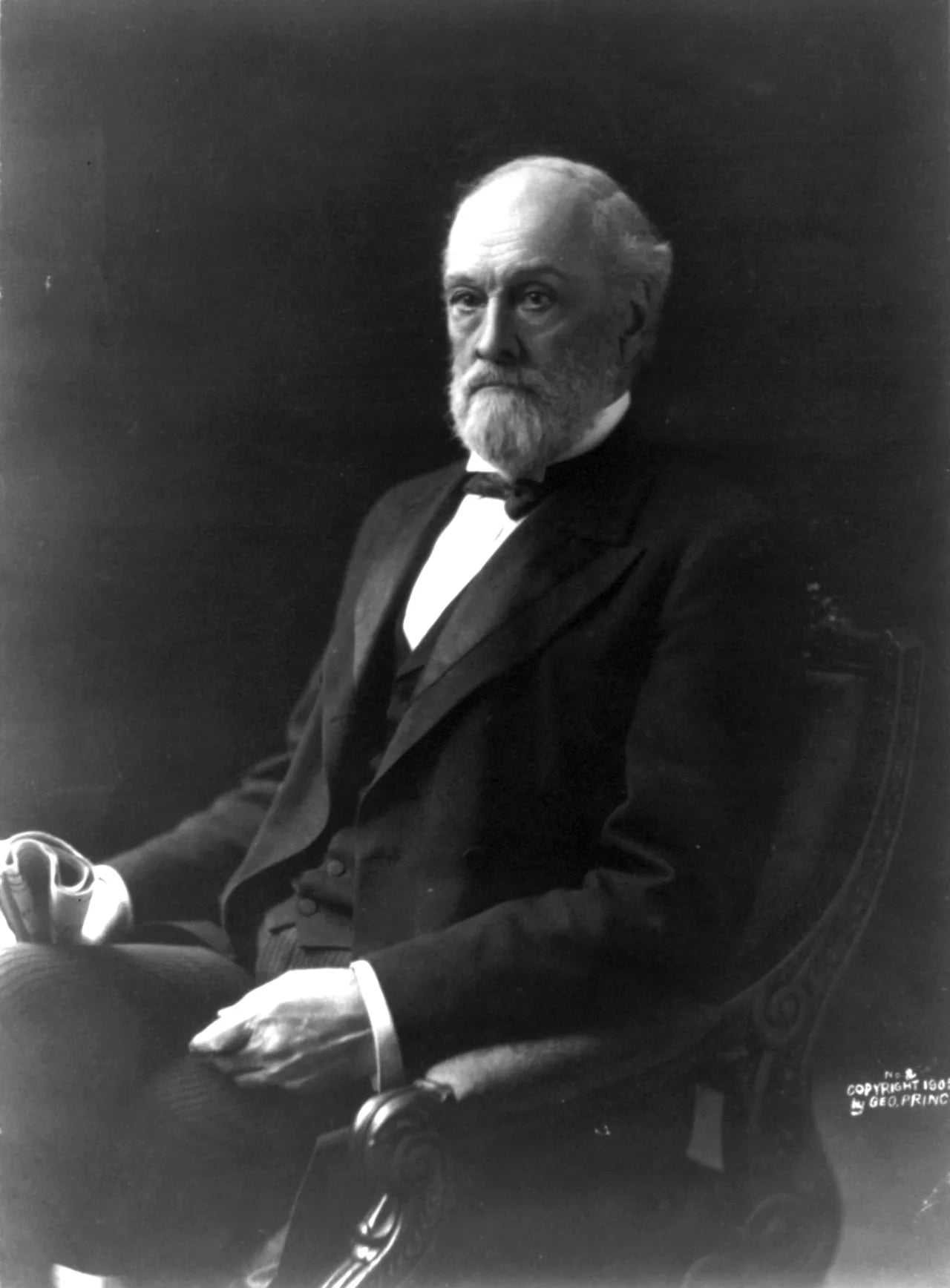 Porträt von Orville H. Platt (1827–1905) – Gedenkseite