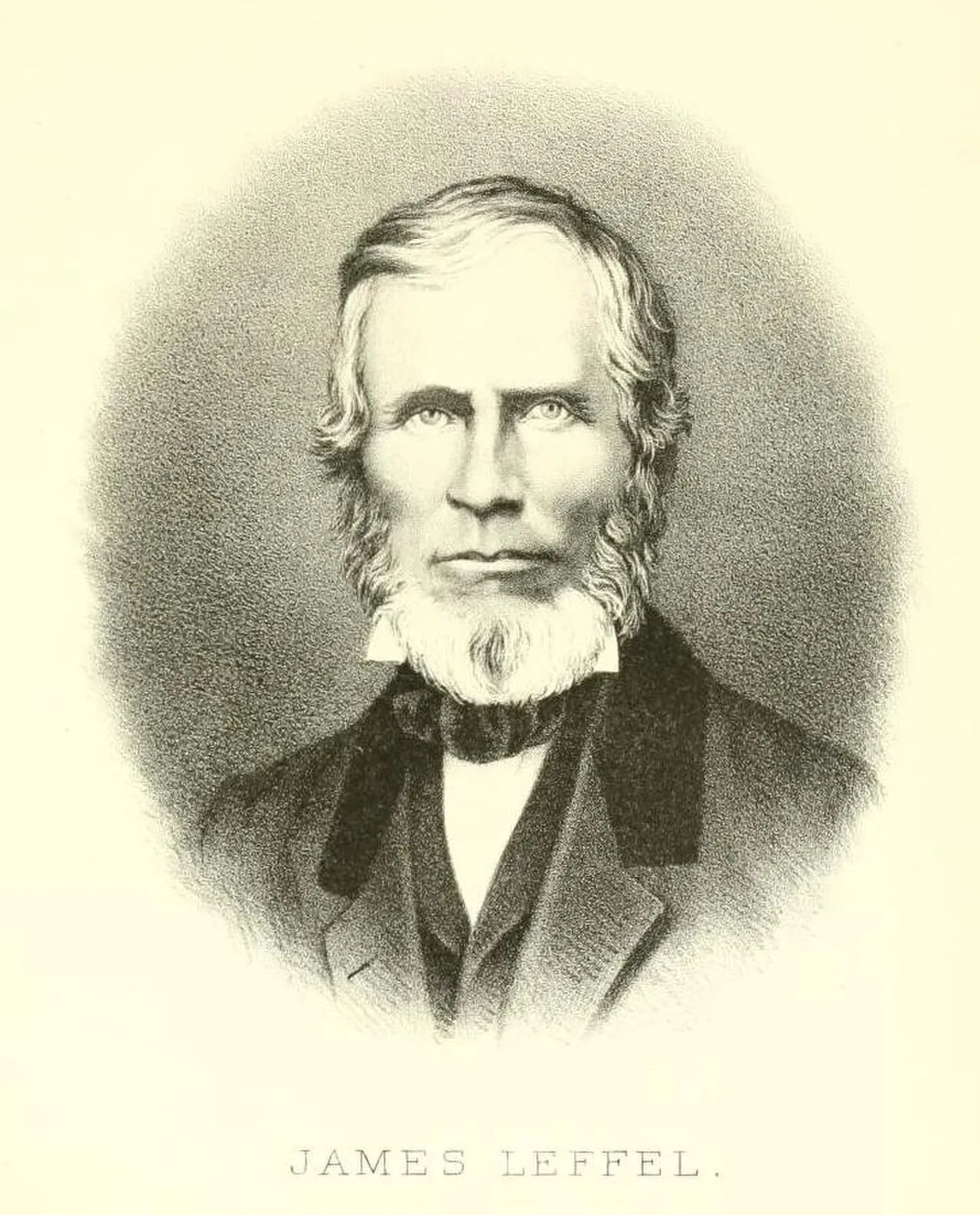 Porträt von James Leffel (1806–1866) – Gedenkseite