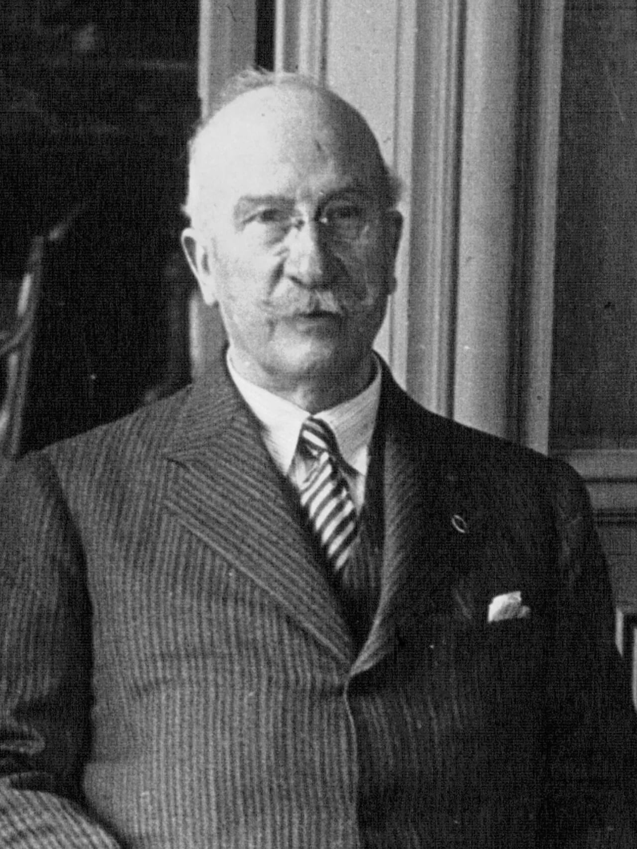 Porträt von Alejandro Lerroux (1864–1949) – Gedenkseite
